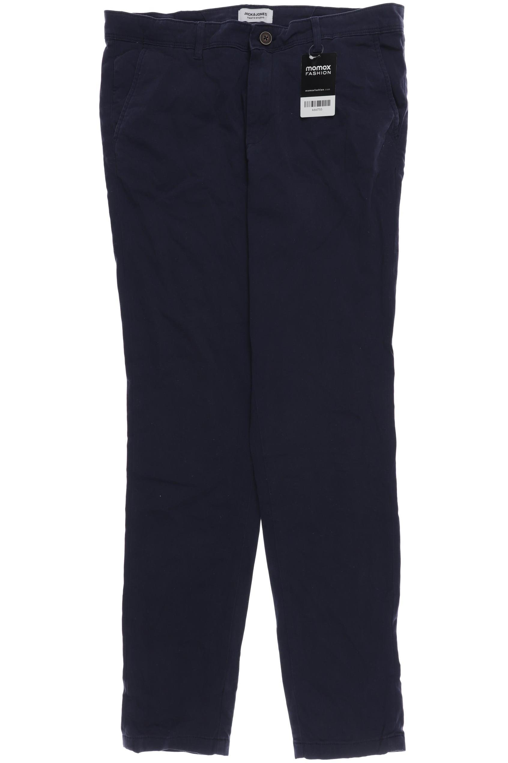 

Jack & Jones Herren Stoffhose, blau, Gr. 34
