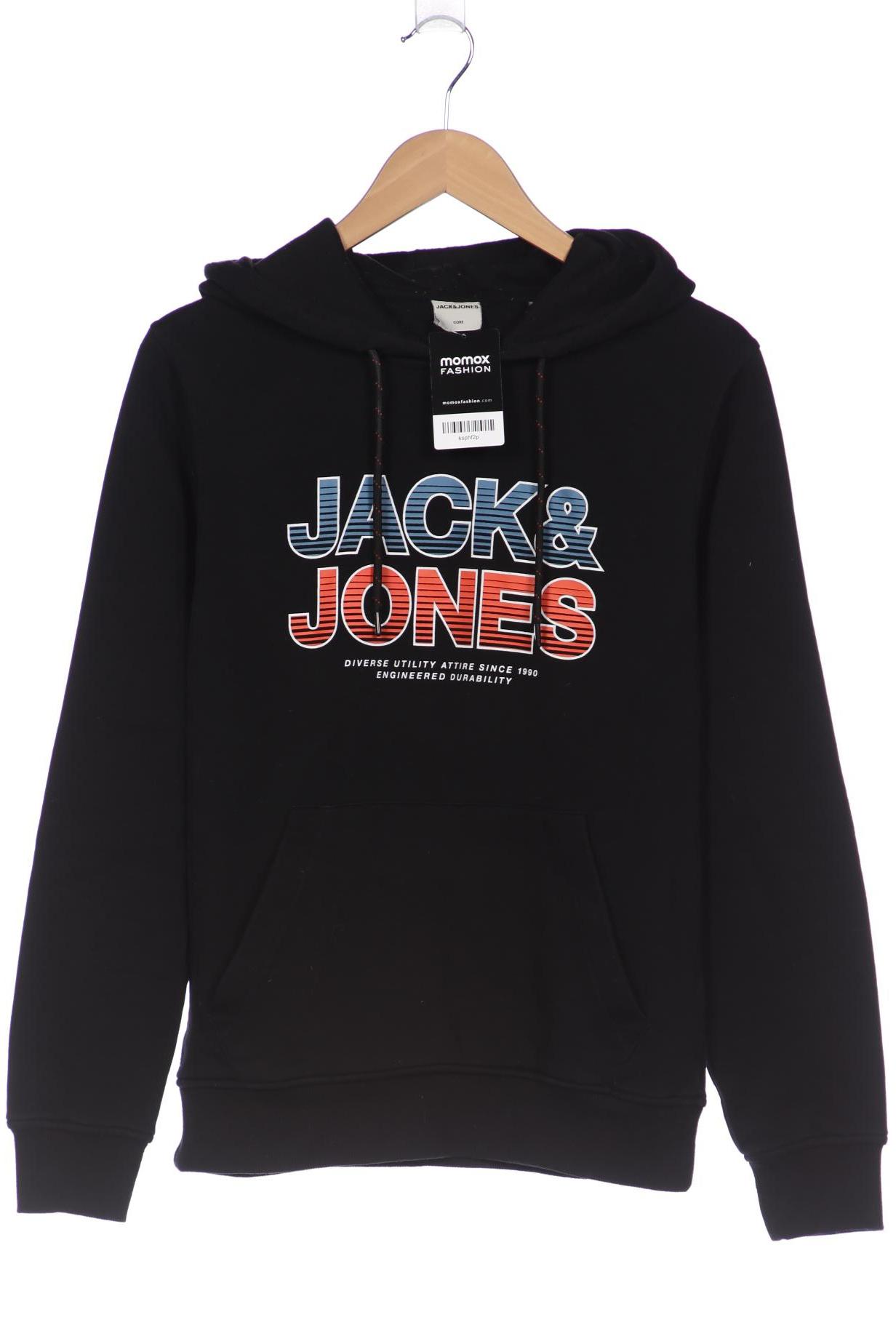 

JACK & JONES Herren Kapuzenpullover, schwarz