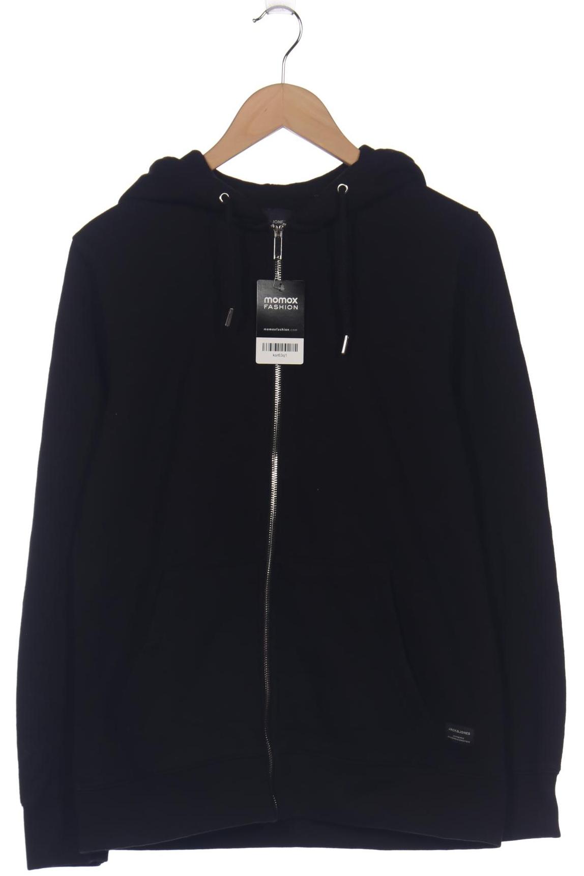 

Jack & Jones Herren Kapuzenpullover, schwarz, Gr. 48