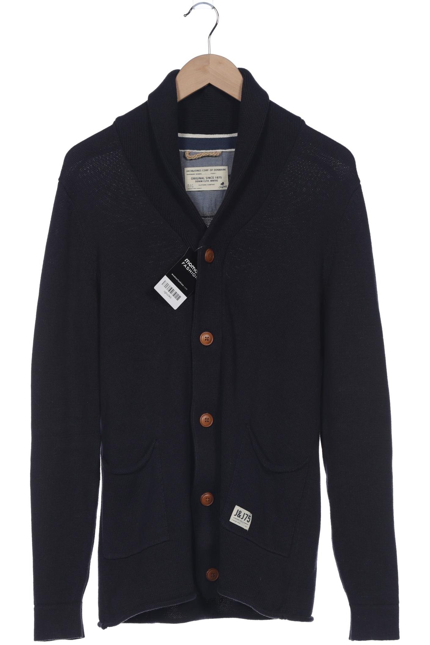

Jack & Jones Herren Strickjacke, marineblau, Gr. 46