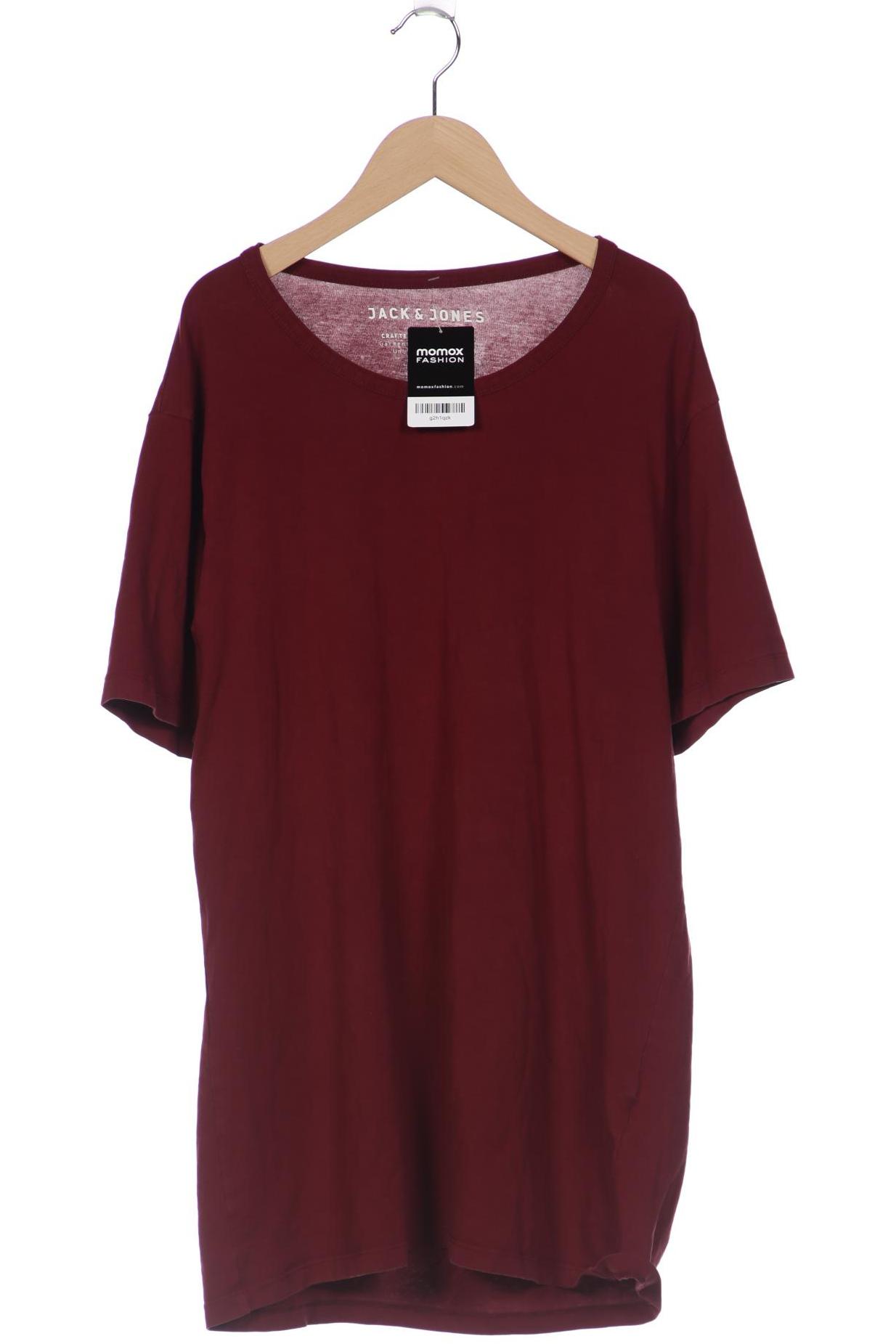 

Jack & Jones Herren T-Shirt, bordeaux, Gr. 56
