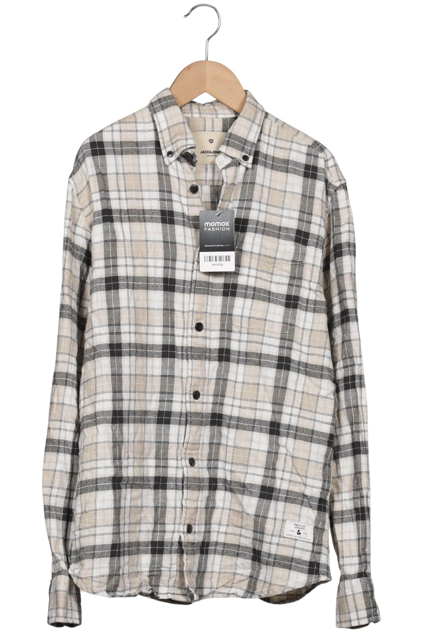 

Jack & Jones Herren Hemd, cremeweiß, Gr. 46