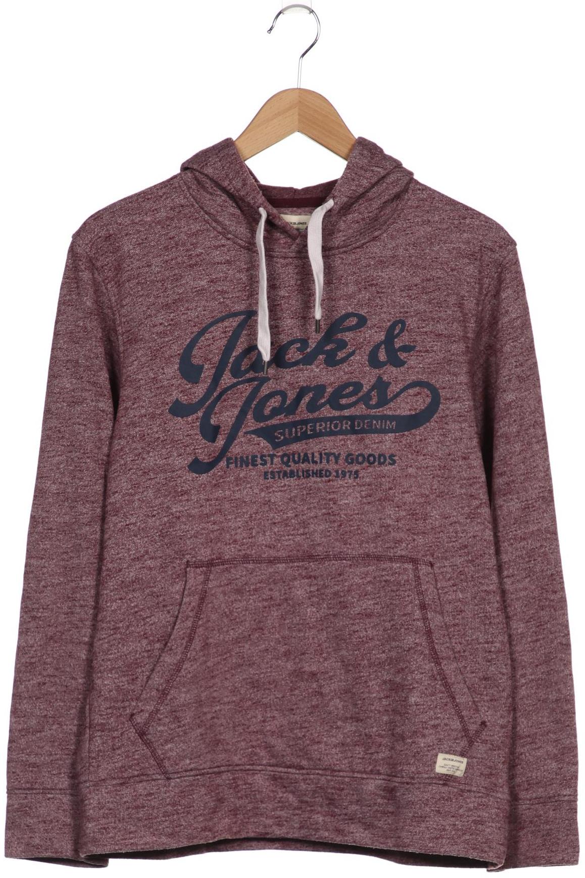 

JACK & JONES Herren Kapuzenpullover, bordeaux