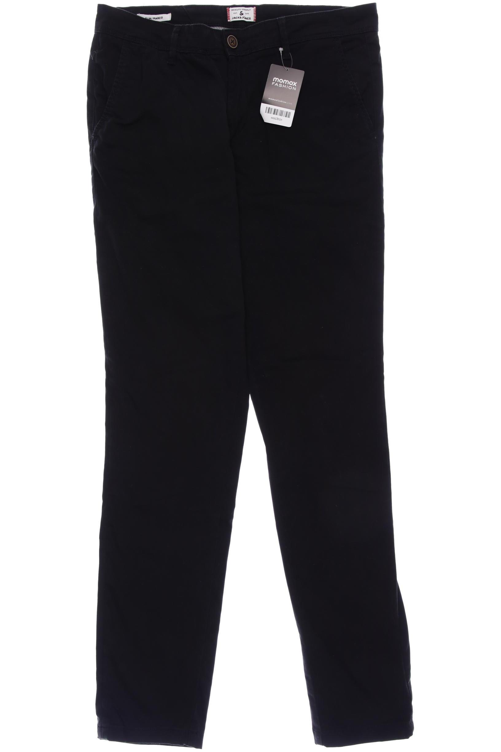 Thumbnail - Jack &amp; Jones Herren Stoffhose, schwarz, Gr. 32