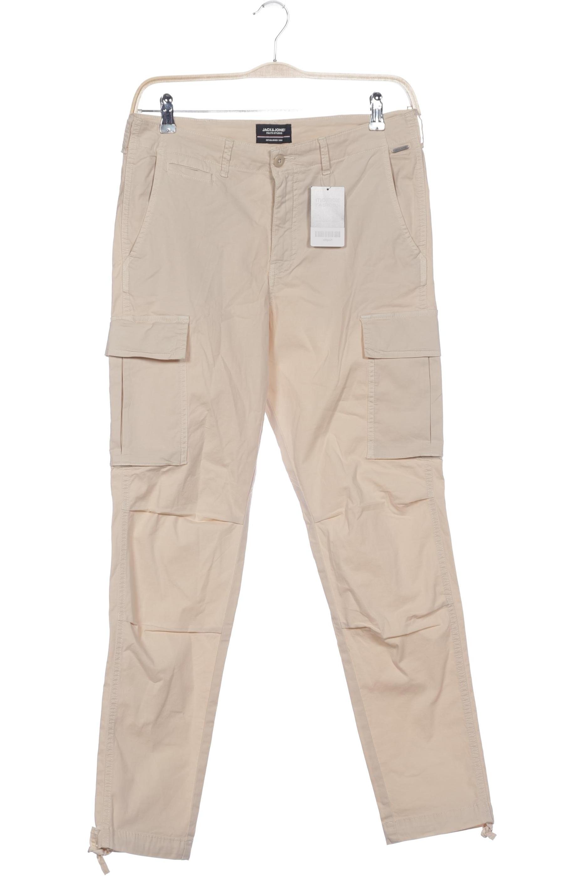 

Jack & Jones Herren Stoffhose, cremeweiß, Gr. 32