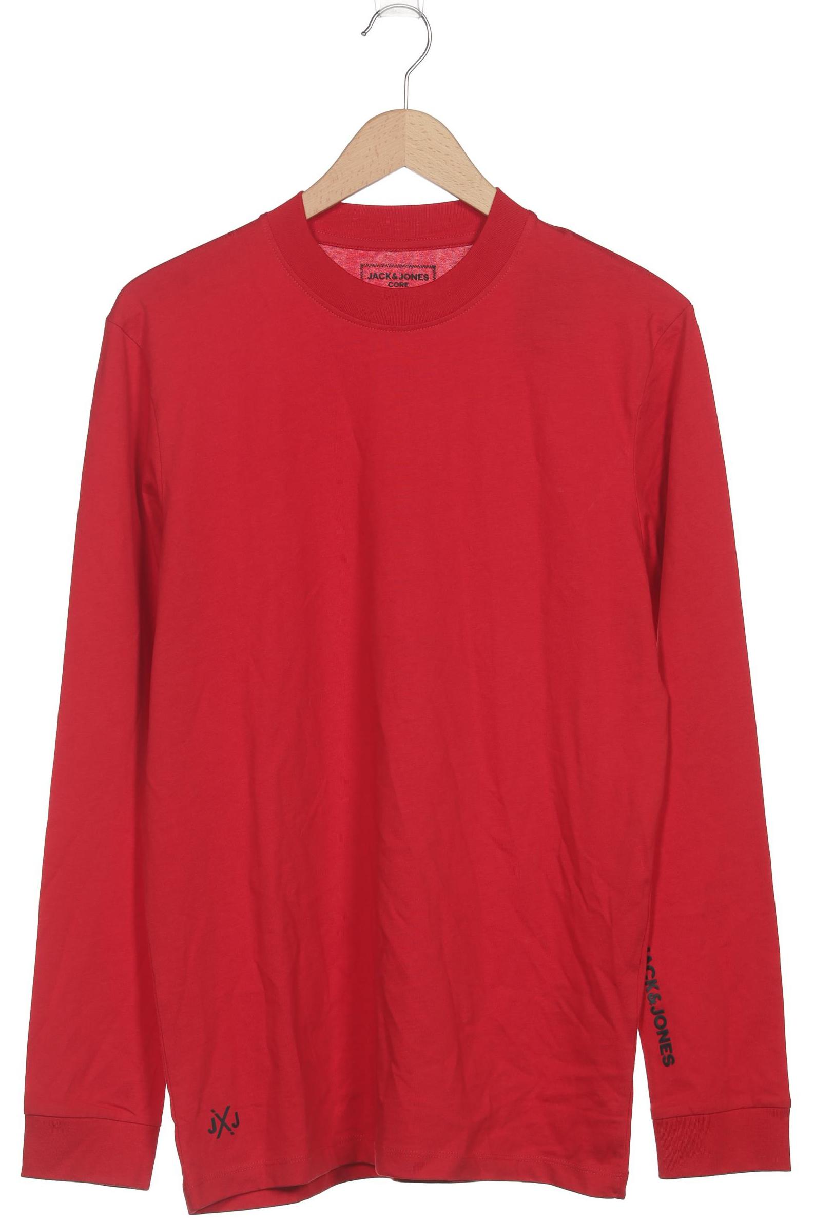 

Jack & Jones Herren Langarmshirt, rot, Gr. 52