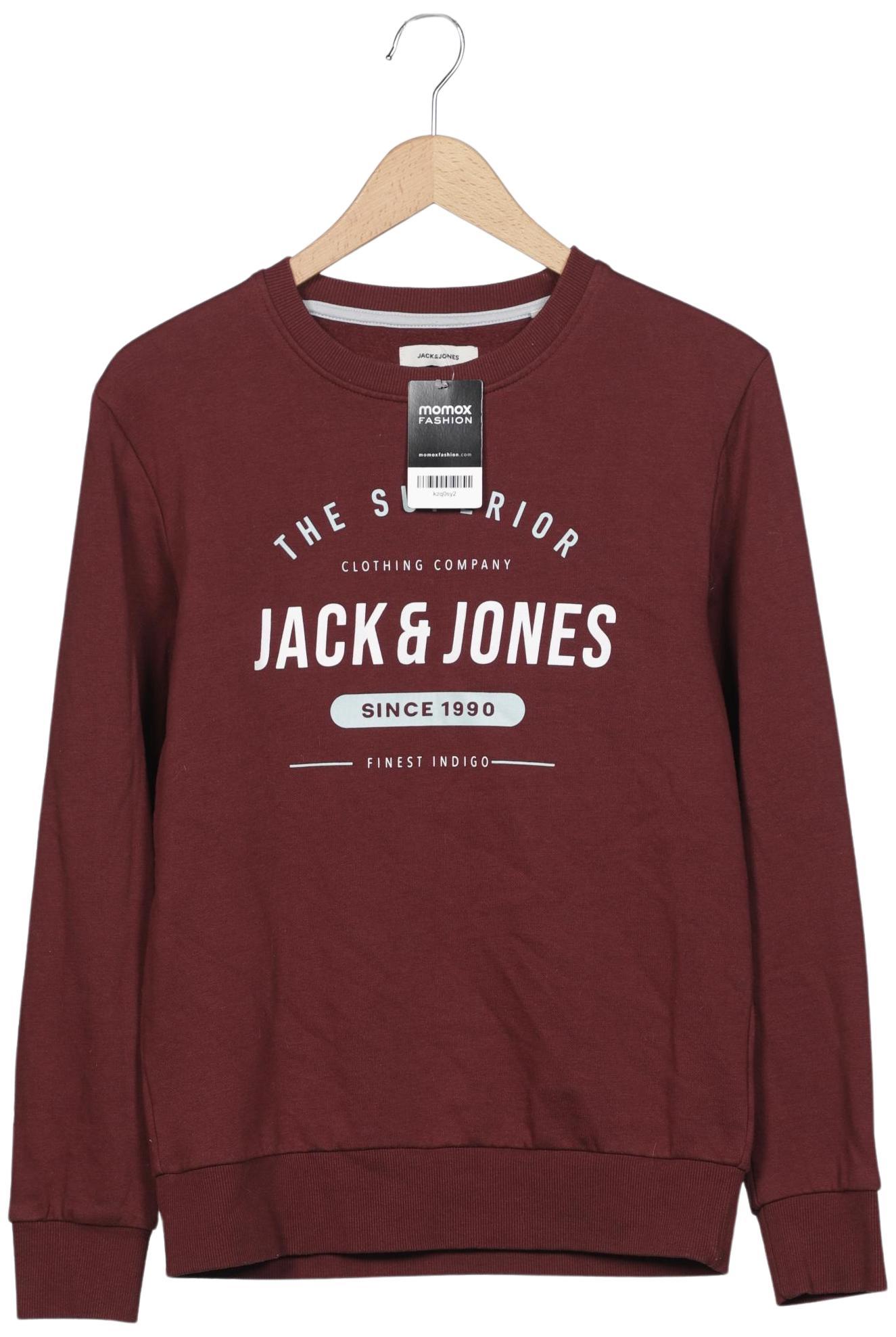 

Jack & Jones Herren Sweatshirt, bordeaux, Gr. 46