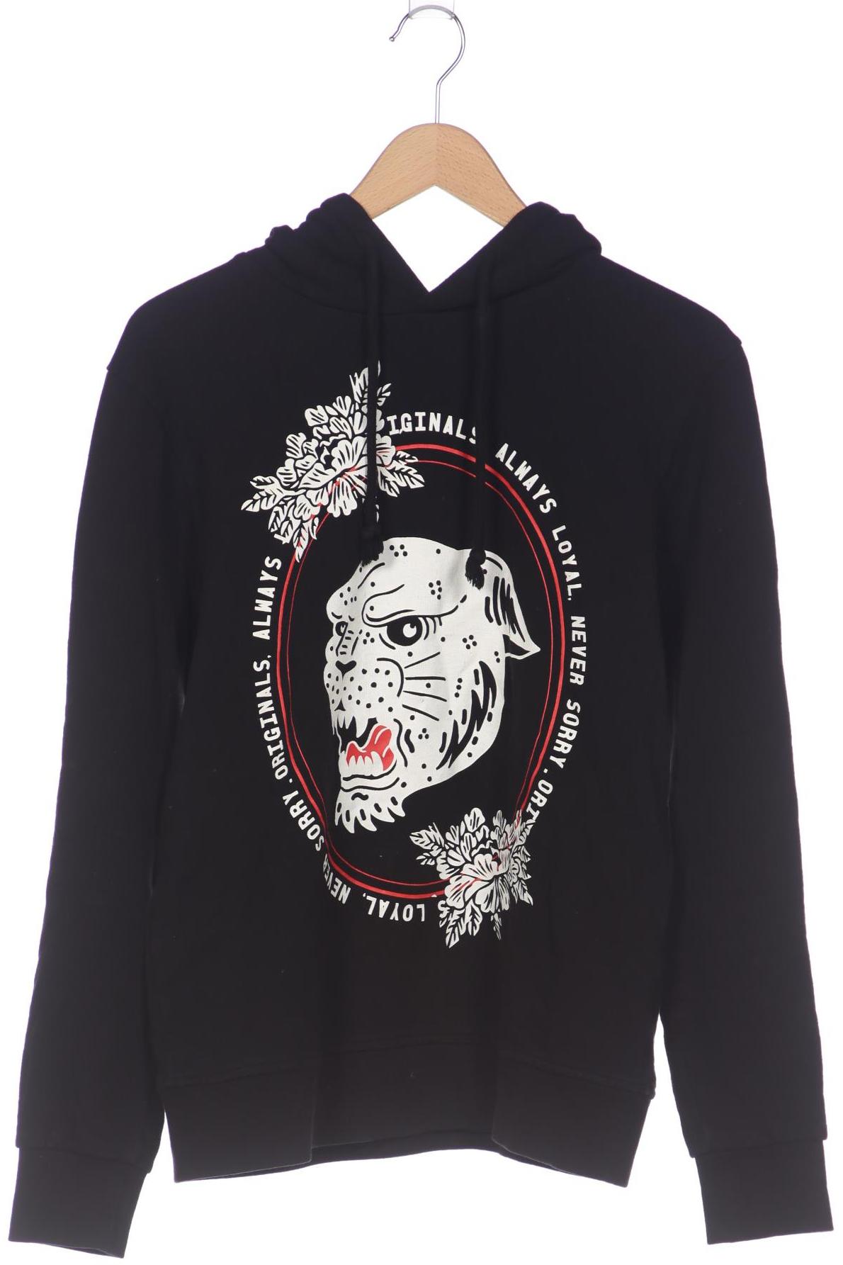 

Jack & Jones Herren Kapuzenpullover, schwarz, Gr. 48