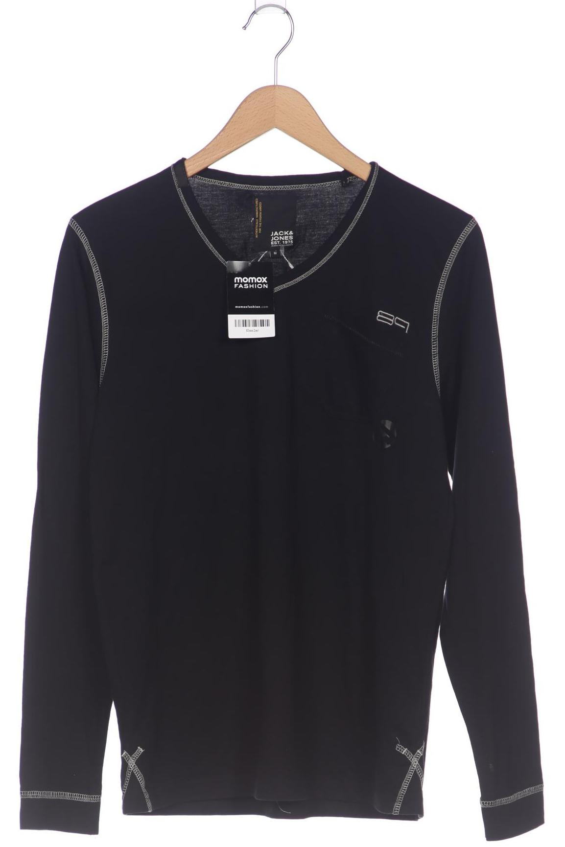 

Jack & Jones Herren Langarmshirt, schwarz, Gr. 48