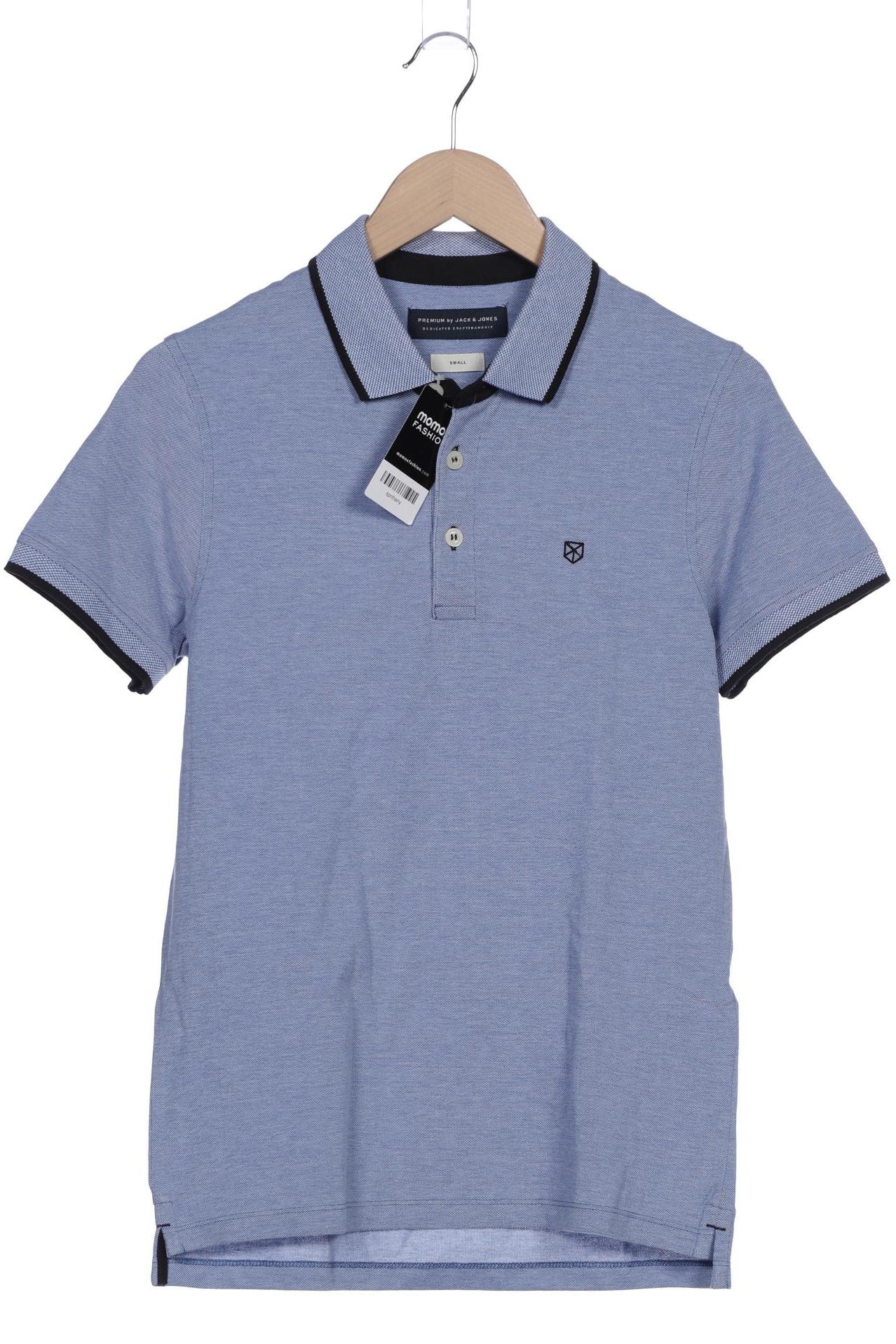 

Jack & Jones Herren Poloshirt, blau, Gr. 46
