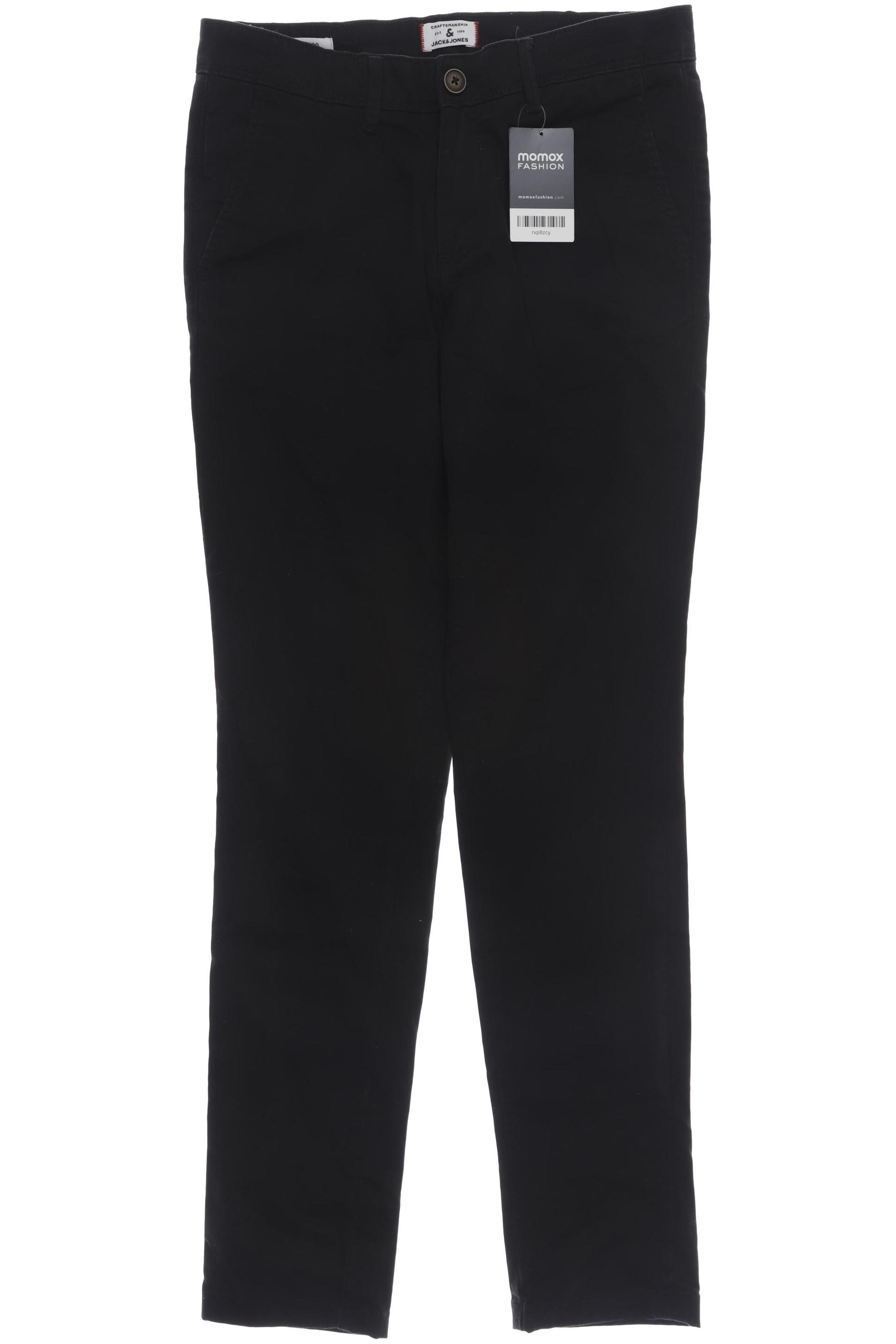 

JACK & JONES Herren Stoffhose, schwarz