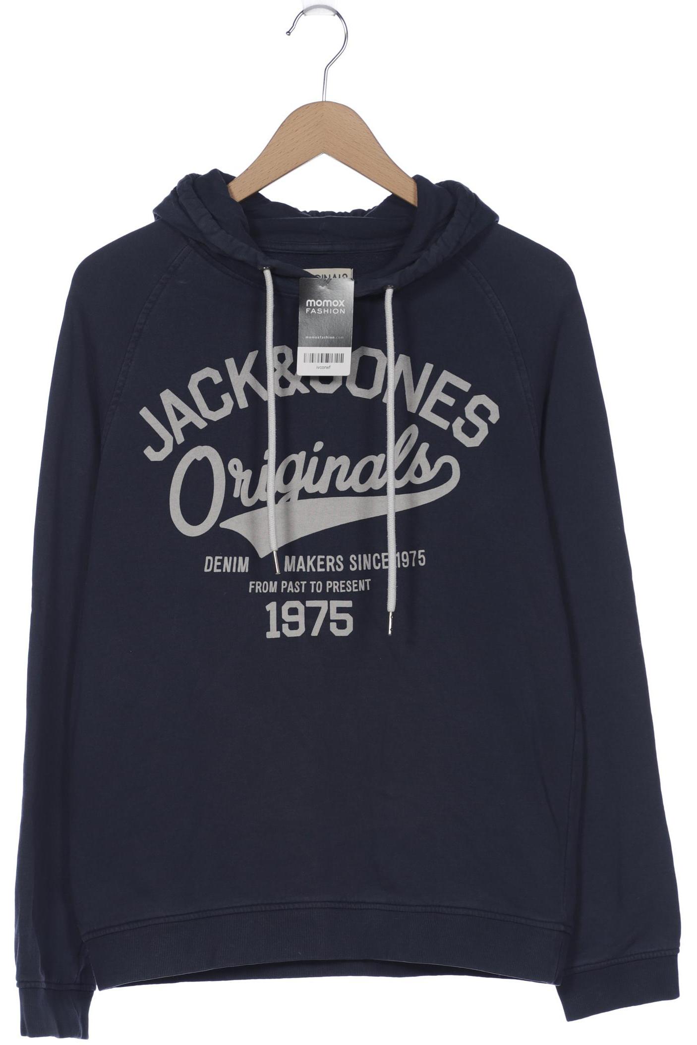 

Jack & Jones Herren Kapuzenpullover, marineblau, Gr. 52