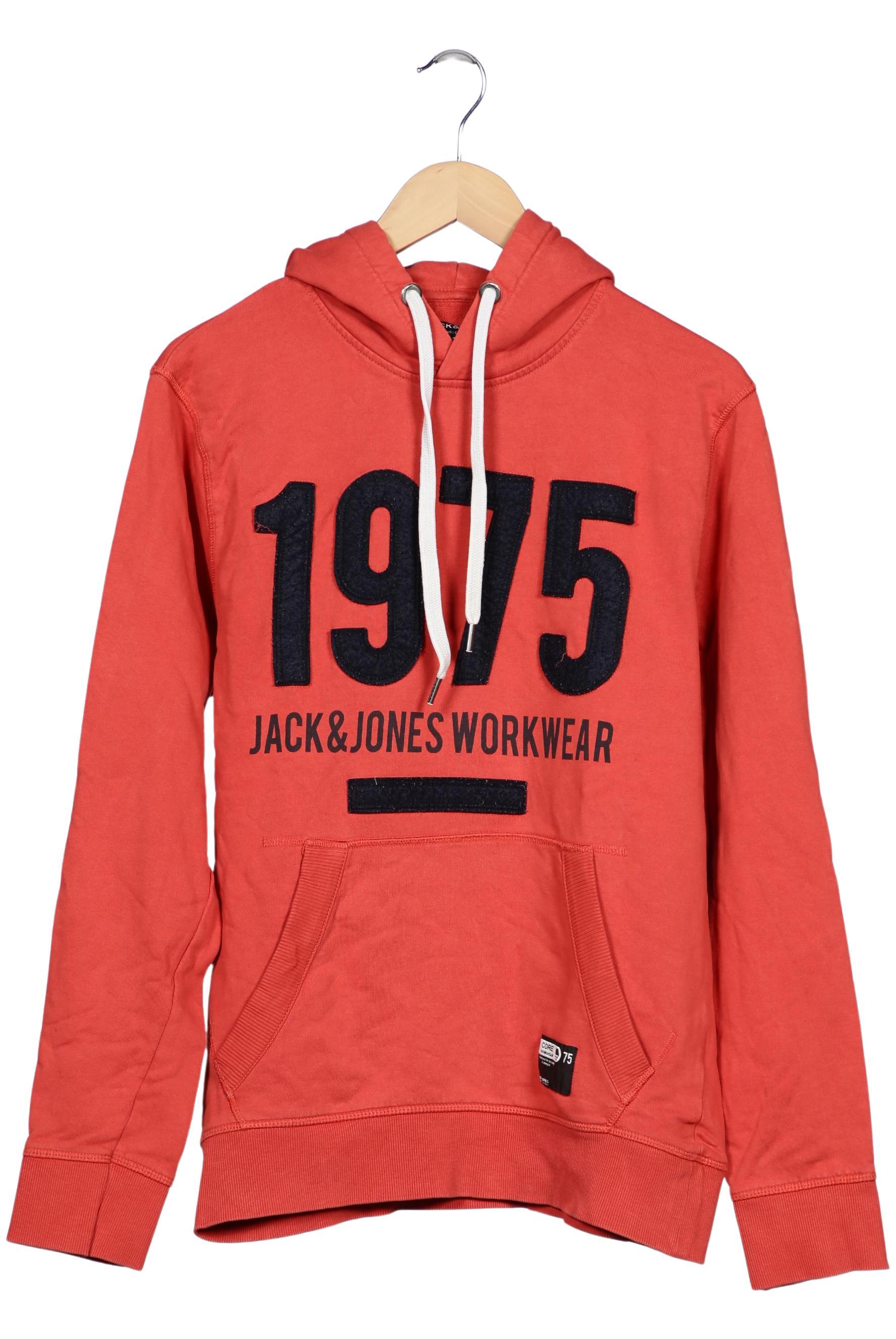 

Jack & Jones Herren Kapuzenpullover, rot, Gr. 52