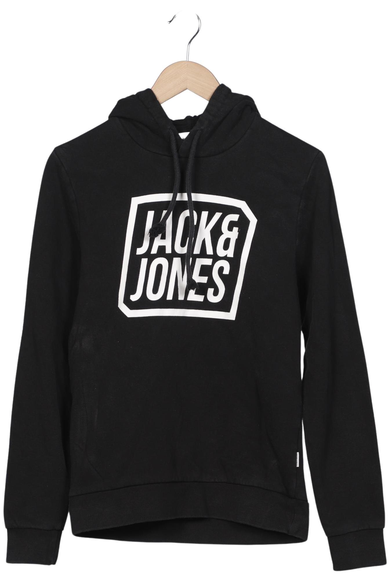 

Jack & Jones Herren Kapuzenpullover, schwarz, Gr. 44