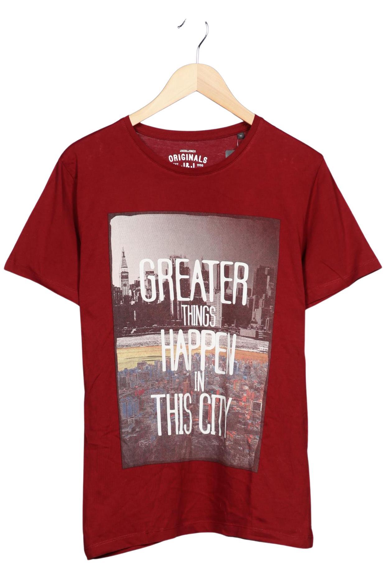 

Jack & Jones Herren T-Shirt, rot, Gr. 48