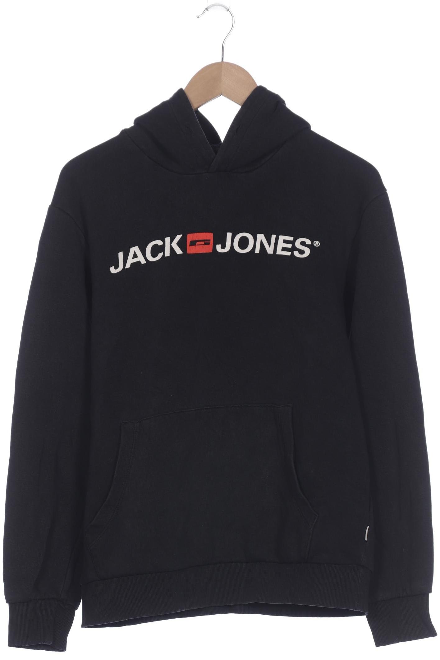 

Jack & Jones Herren Kapuzenpullover, schwarz, Gr. 48