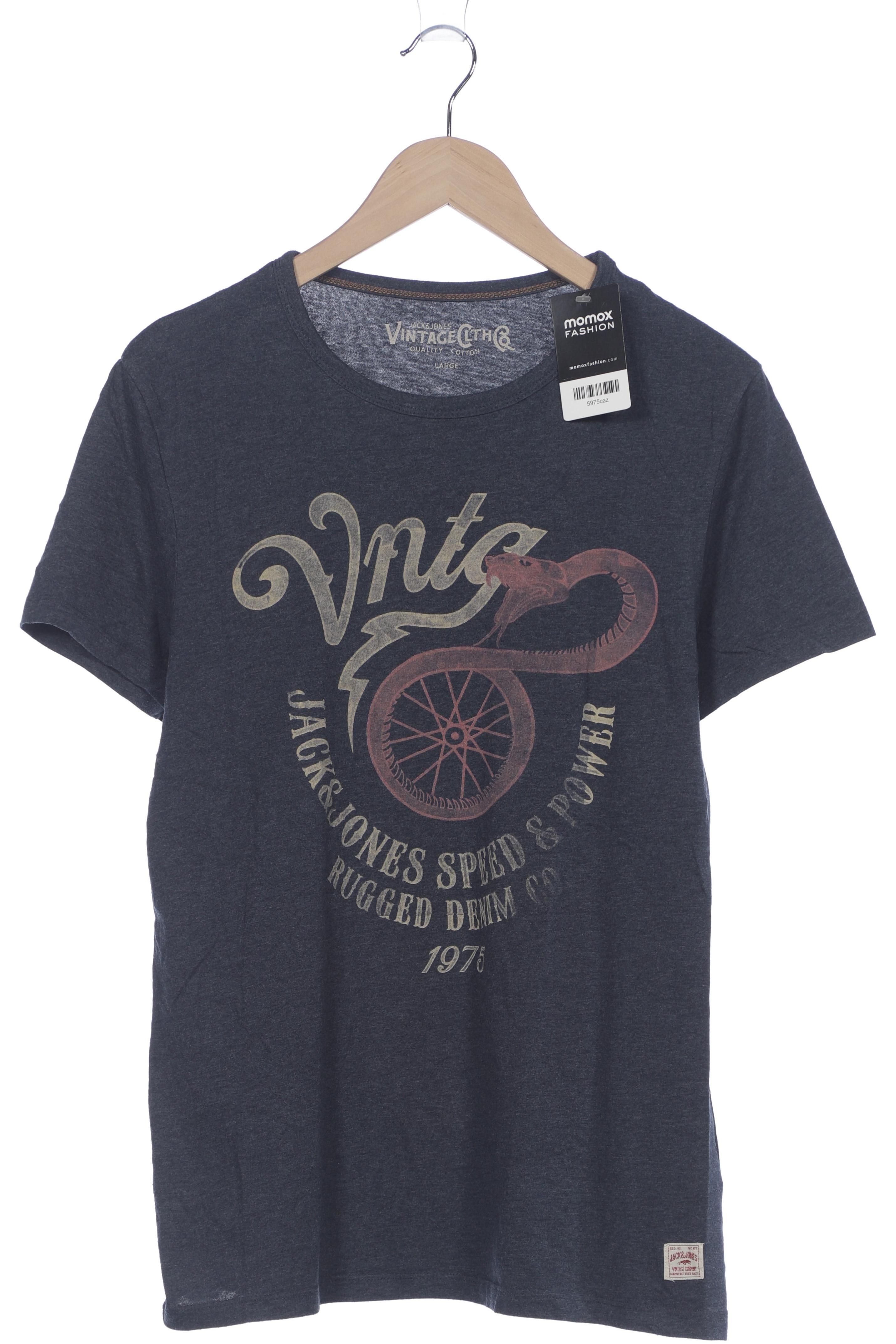 Thumbnail - Jack &amp; Jones Herren T-Shirt, marineblau, Gr. 52