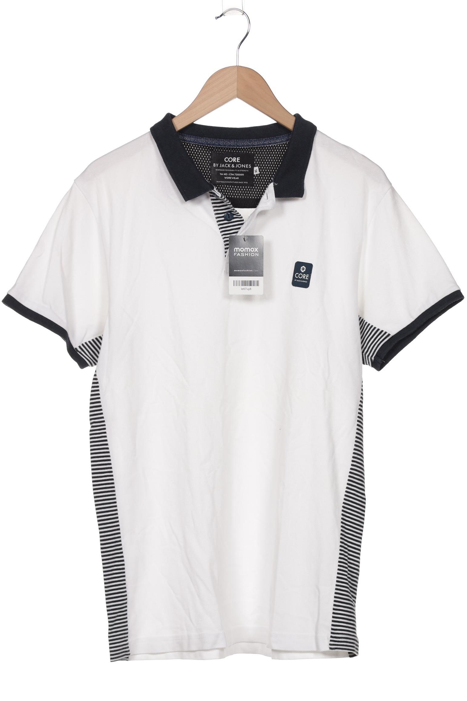 

Jack & Jones Herren Poloshirt, weiß, Gr. 54