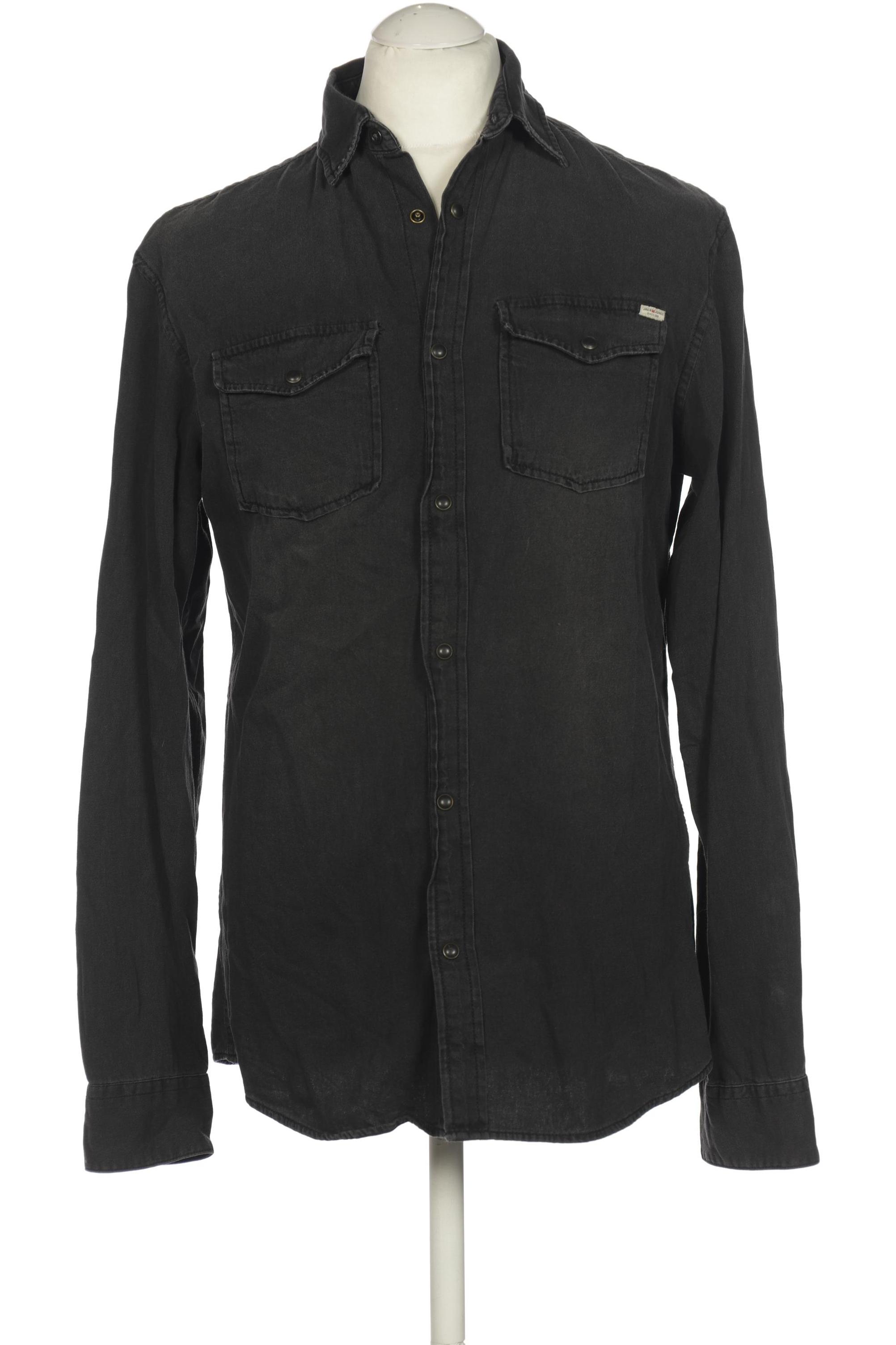 

JACK & JONES Herren Hemd, grau