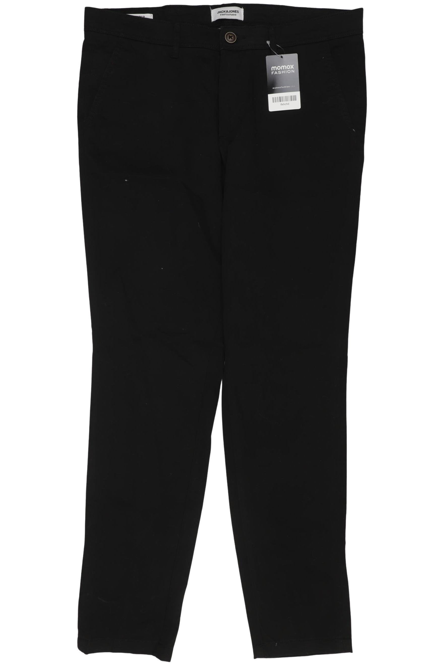 

Jack & Jones Herren Stoffhose, schwarz, Gr. 33