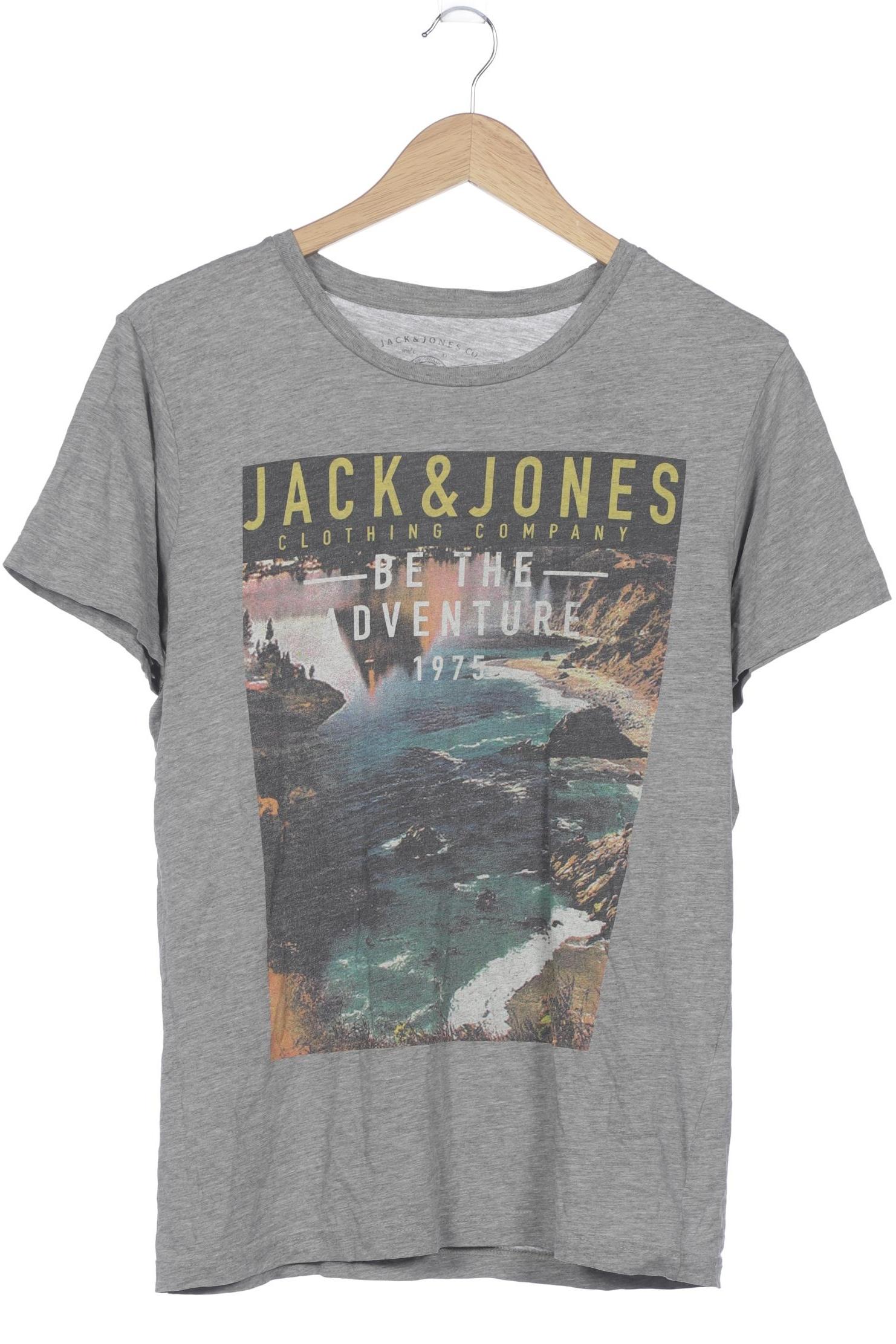 

Jack & Jones Herren T-Shirt, grau, Gr. 48