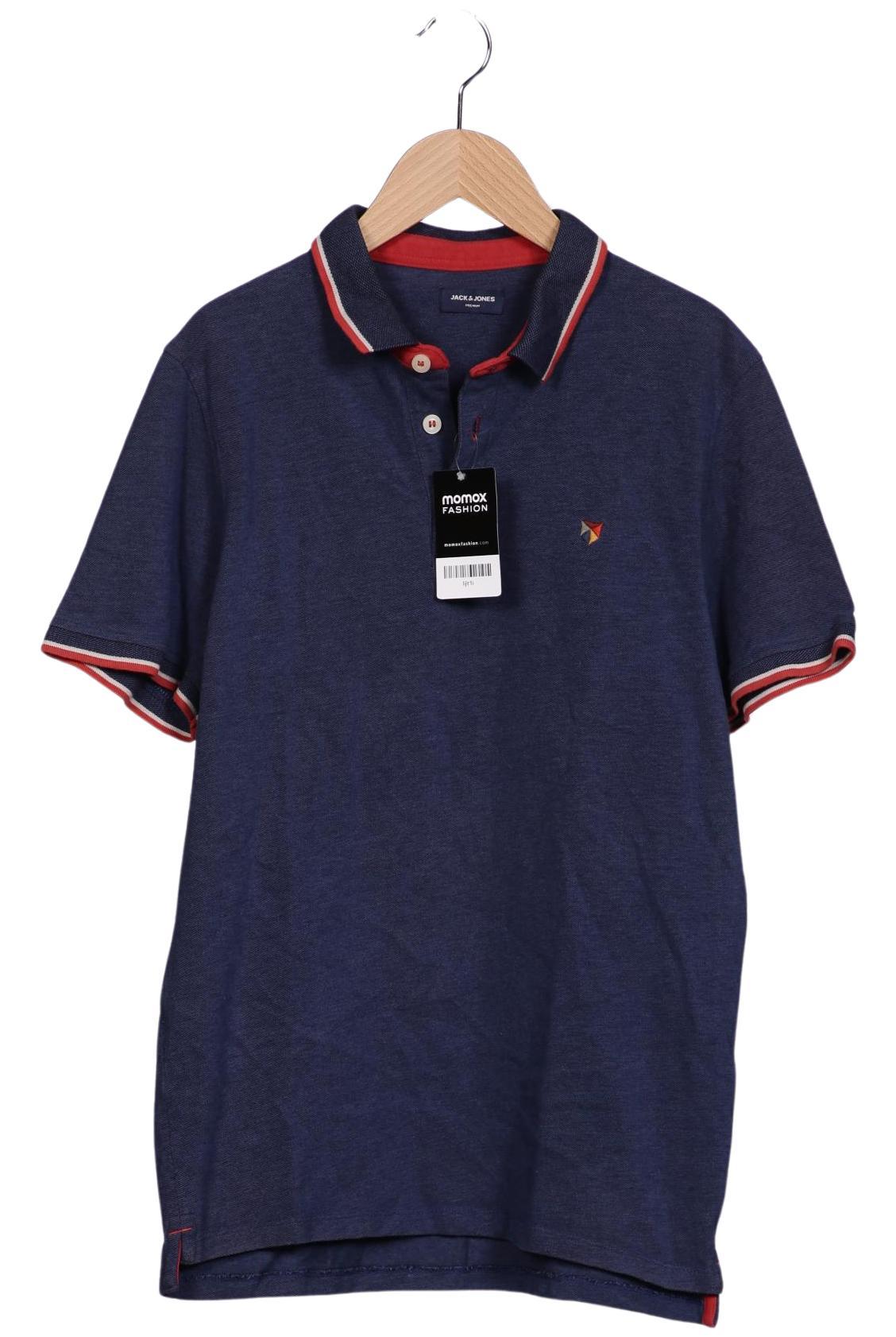 

Jack & Jones Herren Poloshirt, blau, Gr. 52