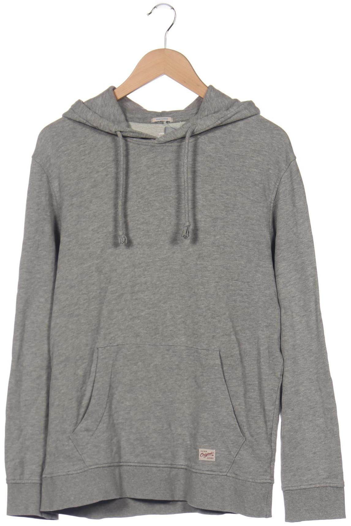 

Jack & Jones Herren Kapuzenpullover, grau