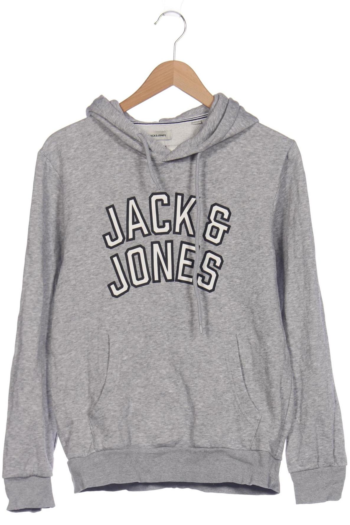 

JACK & JONES Herren Kapuzenpullover, grau