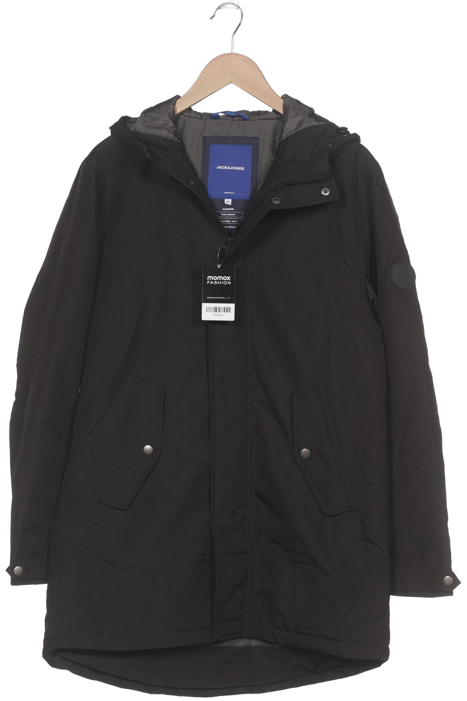 

Jack & Jones Herren Mantel, schwarz, Gr. 48