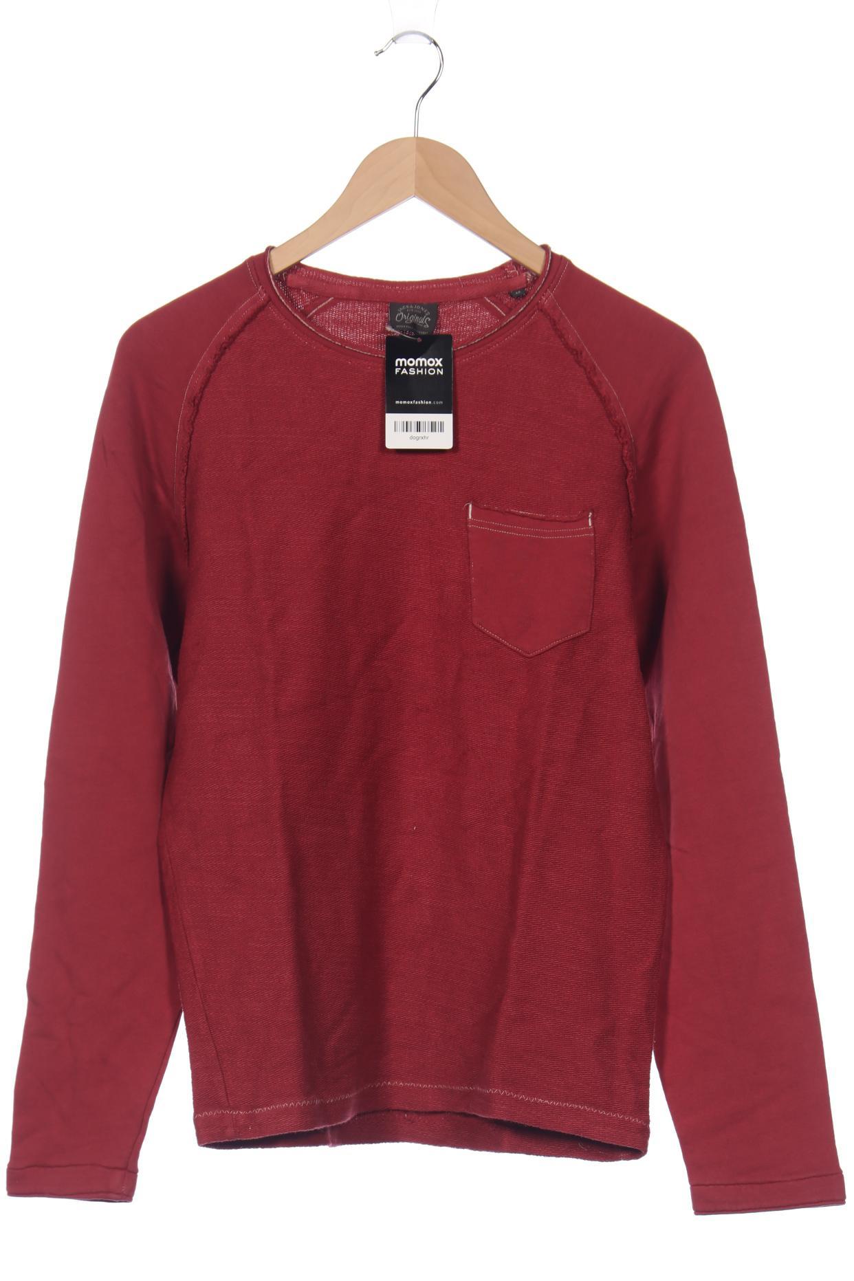 

Jack & Jones Herren Langarmshirt, bordeaux, Gr. 48