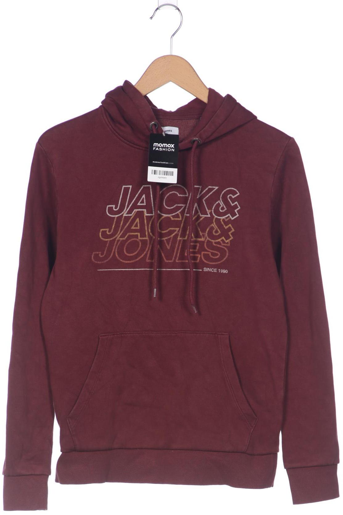 

Jack & Jones Herren Kapuzenpullover, bordeaux, Gr. 46