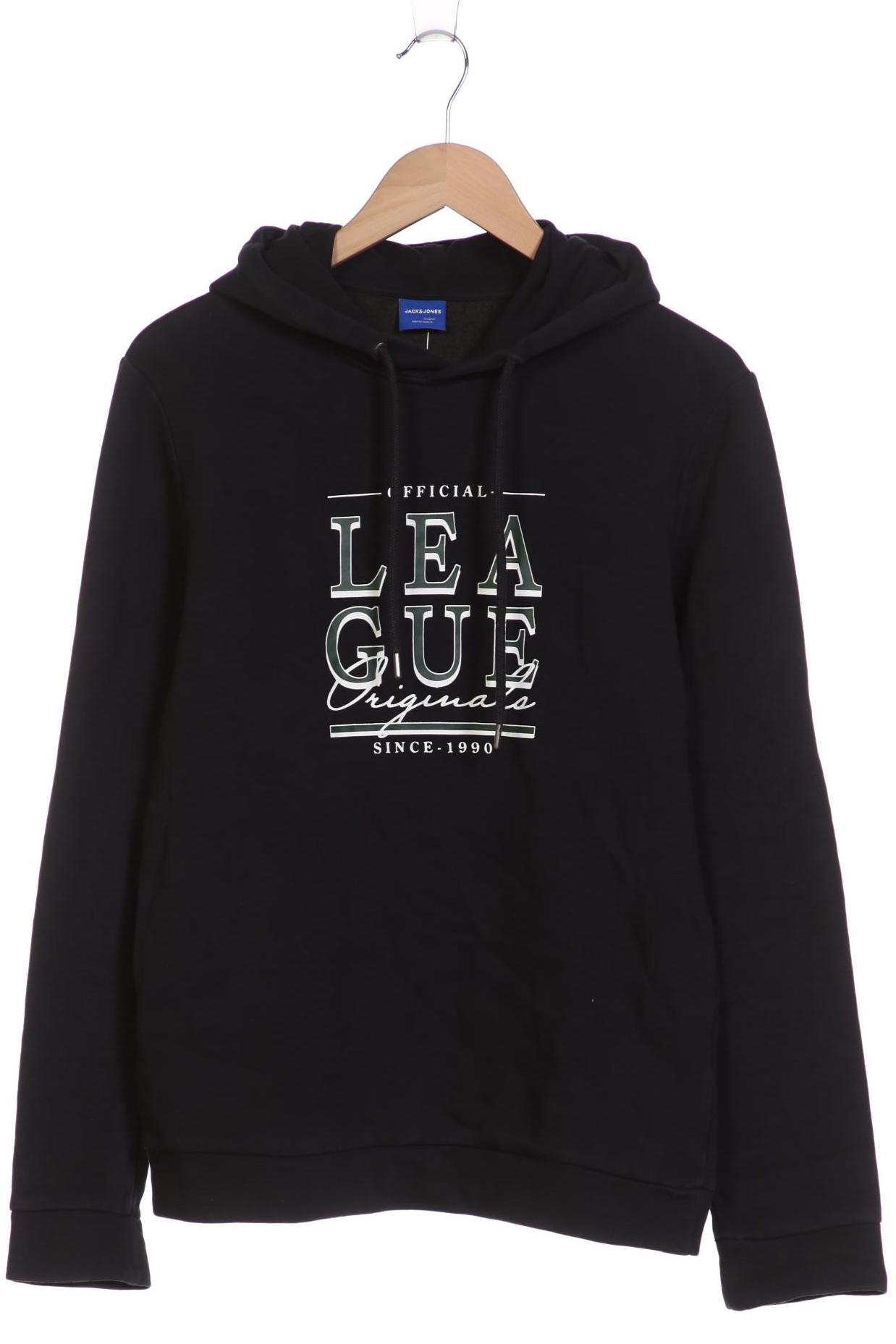 

Jack & Jones Herren Kapuzenpullover, schwarz, Gr. 46
