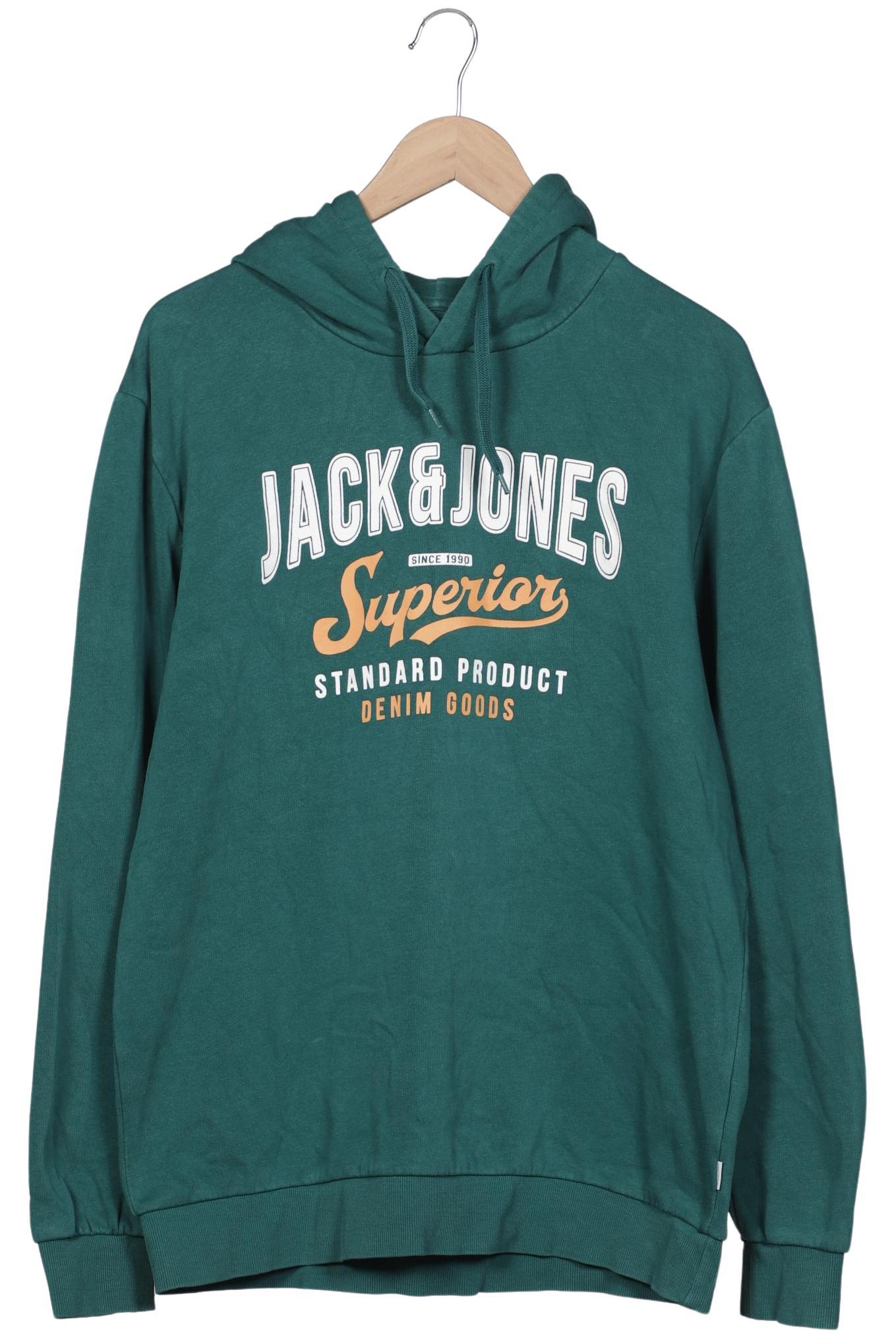 

Jack & Jones Herren Kapuzenpullover, grün, Gr. 54