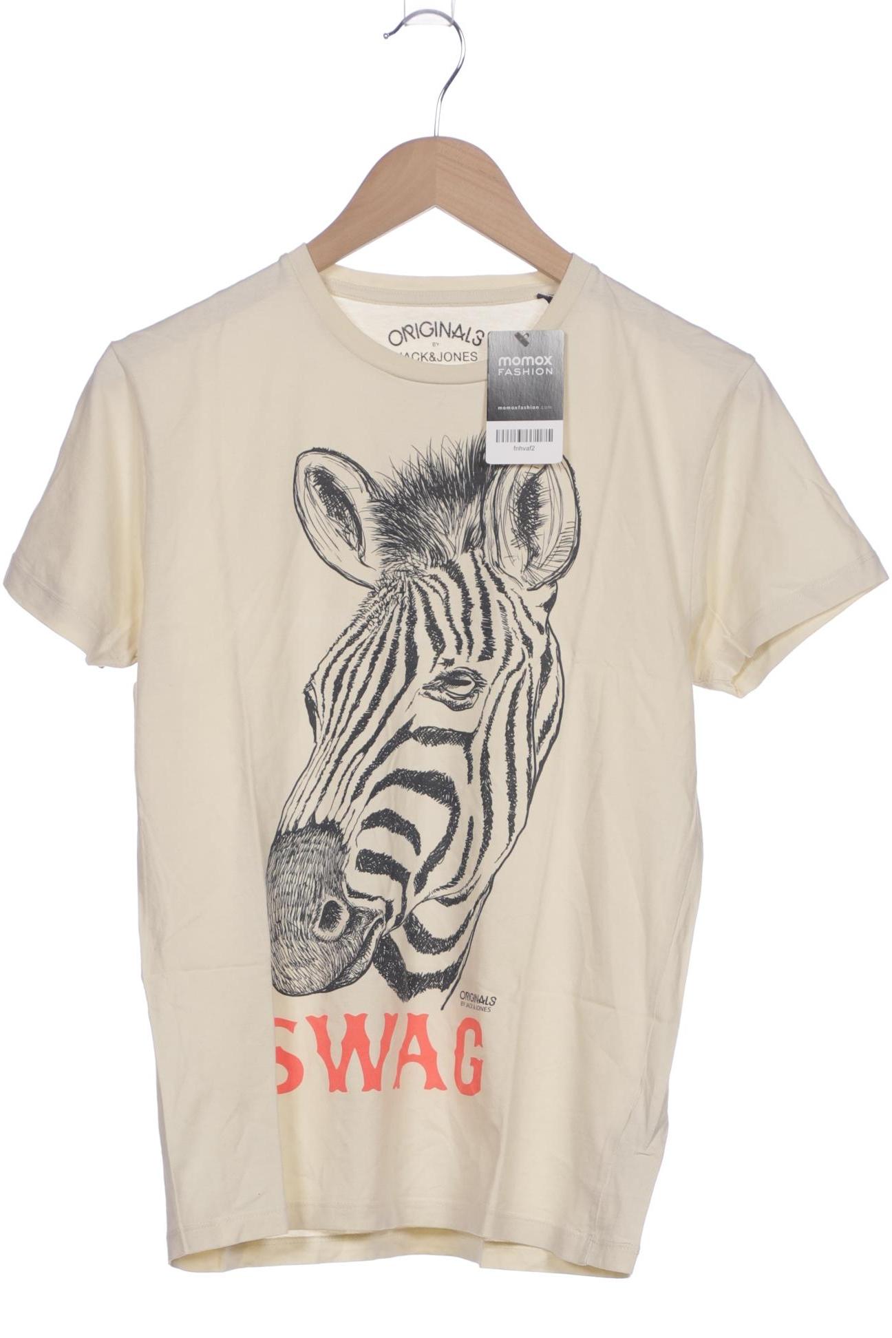 

Jack & Jones Herren T-Shirt, cremeweiß, Gr. 48