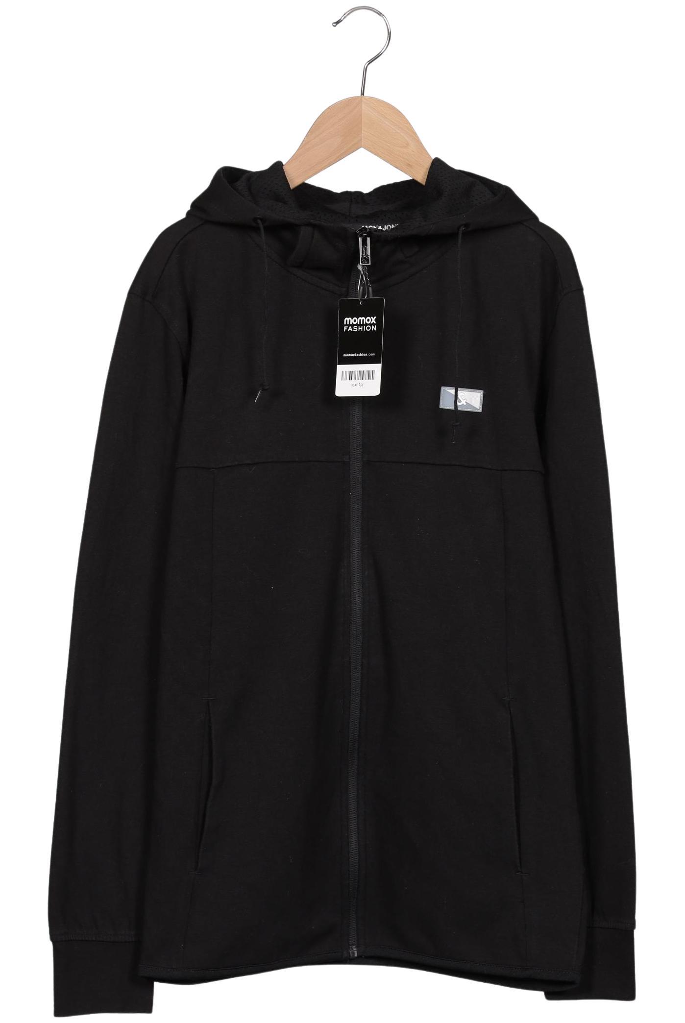 

Jack & Jones Herren Kapuzenpullover, schwarz, Gr. 48