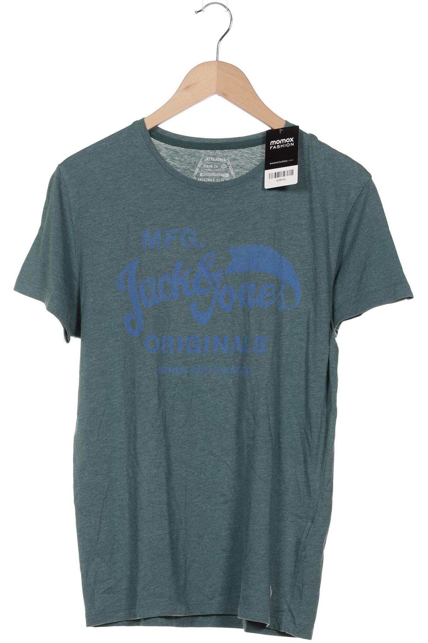 

Jack & Jones Herren T-Shirt, türkis, Gr. 48