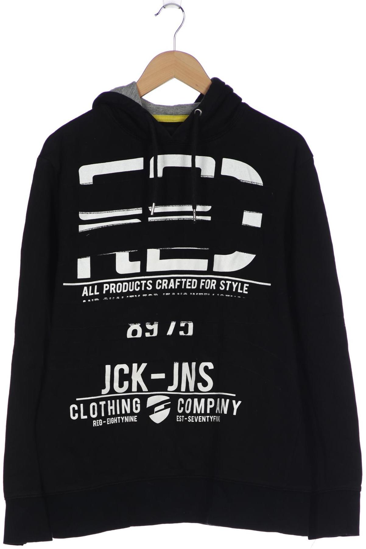 

JACK & JONES Herren Kapuzenpullover, schwarz