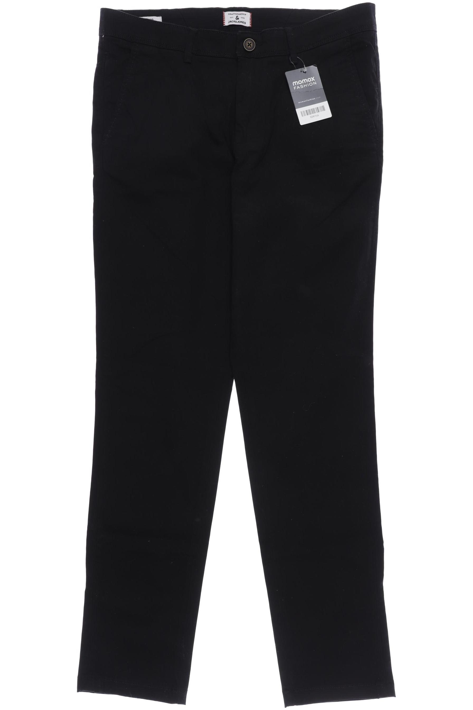 

Jack & Jones Herren Stoffhose, schwarz, Gr. 32