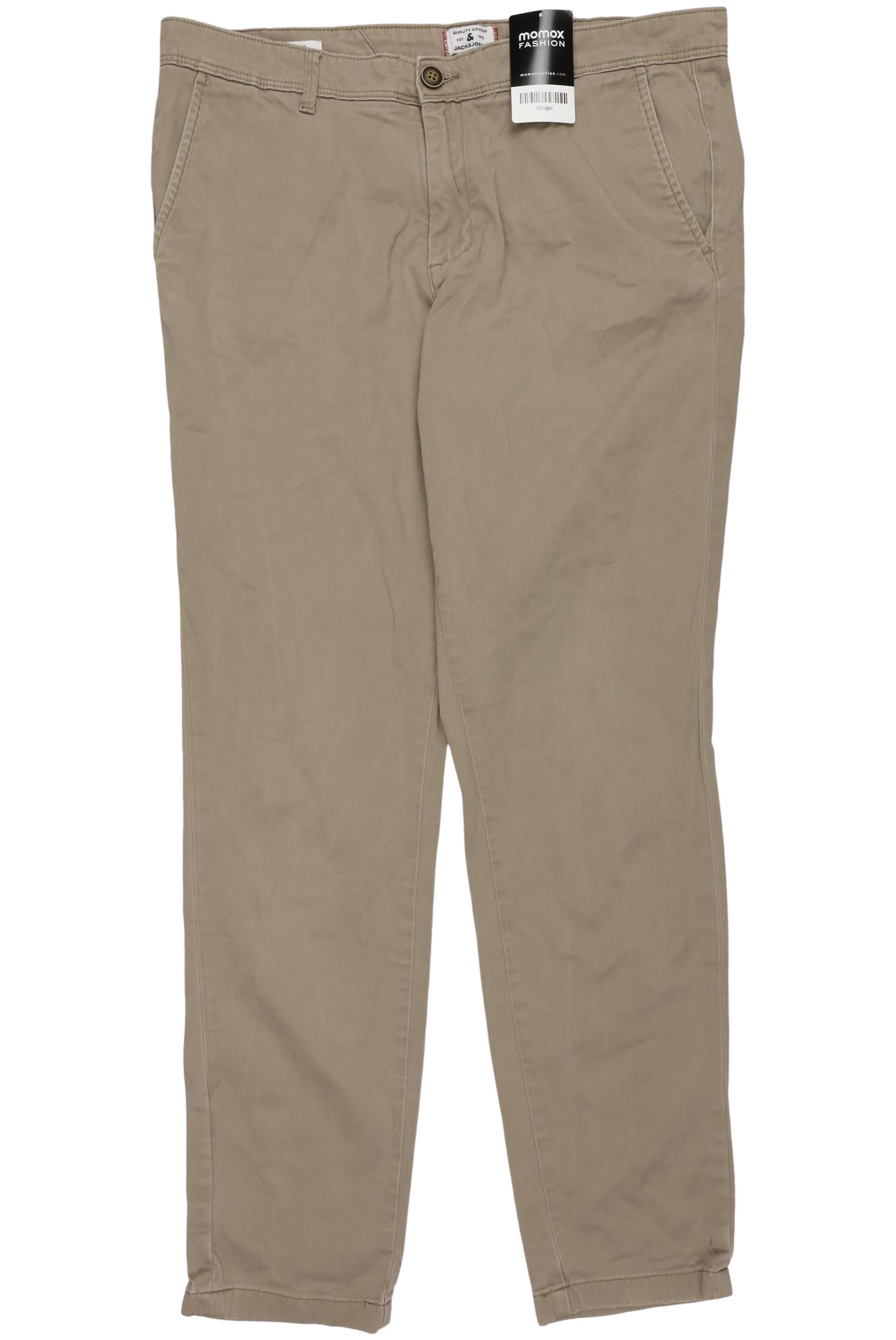 

Jack & Jones Herren Stoffhose, beige, Gr. 34