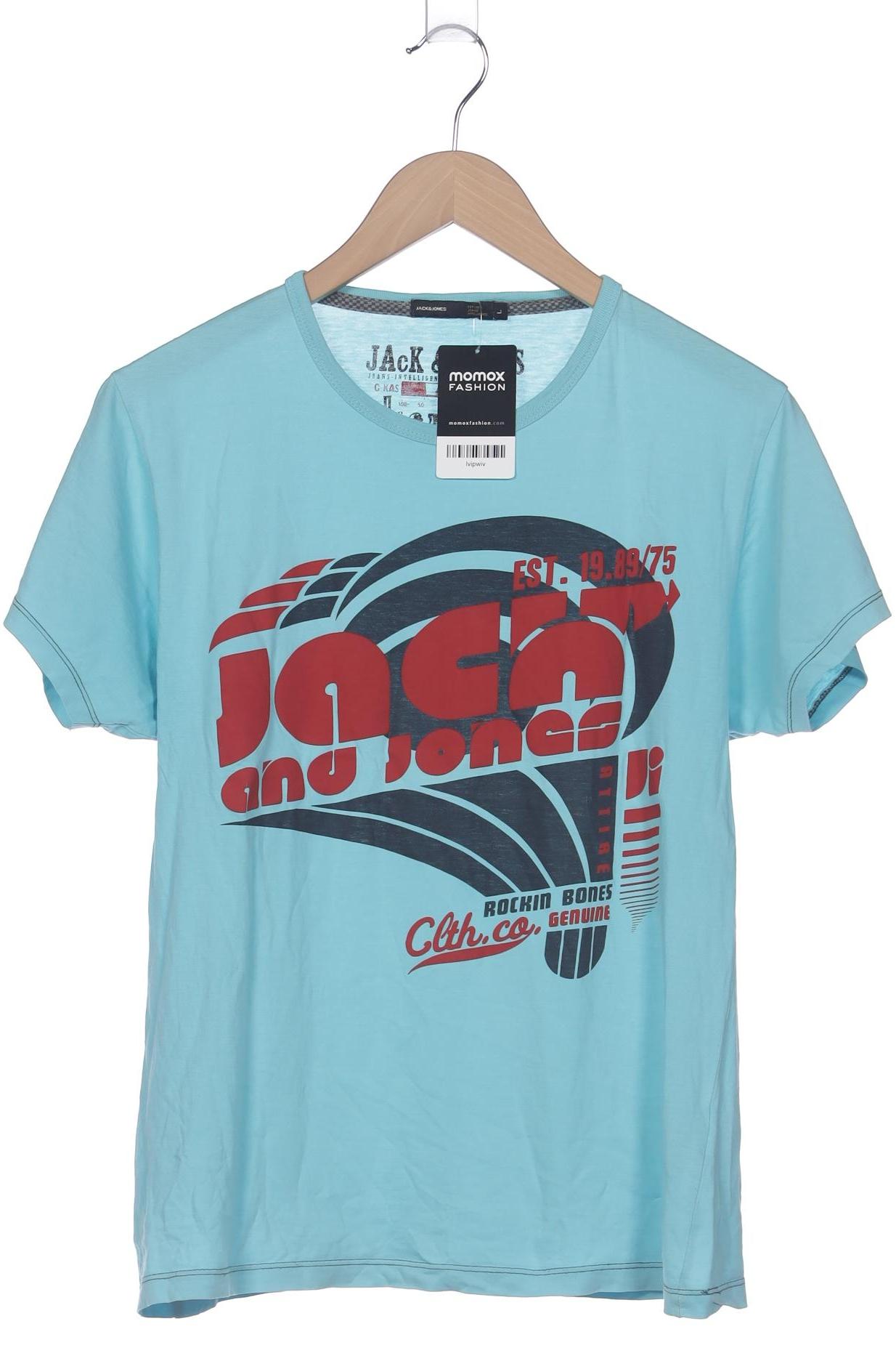 

Jack & Jones Herren T-Shirt, hellblau, Gr. 52