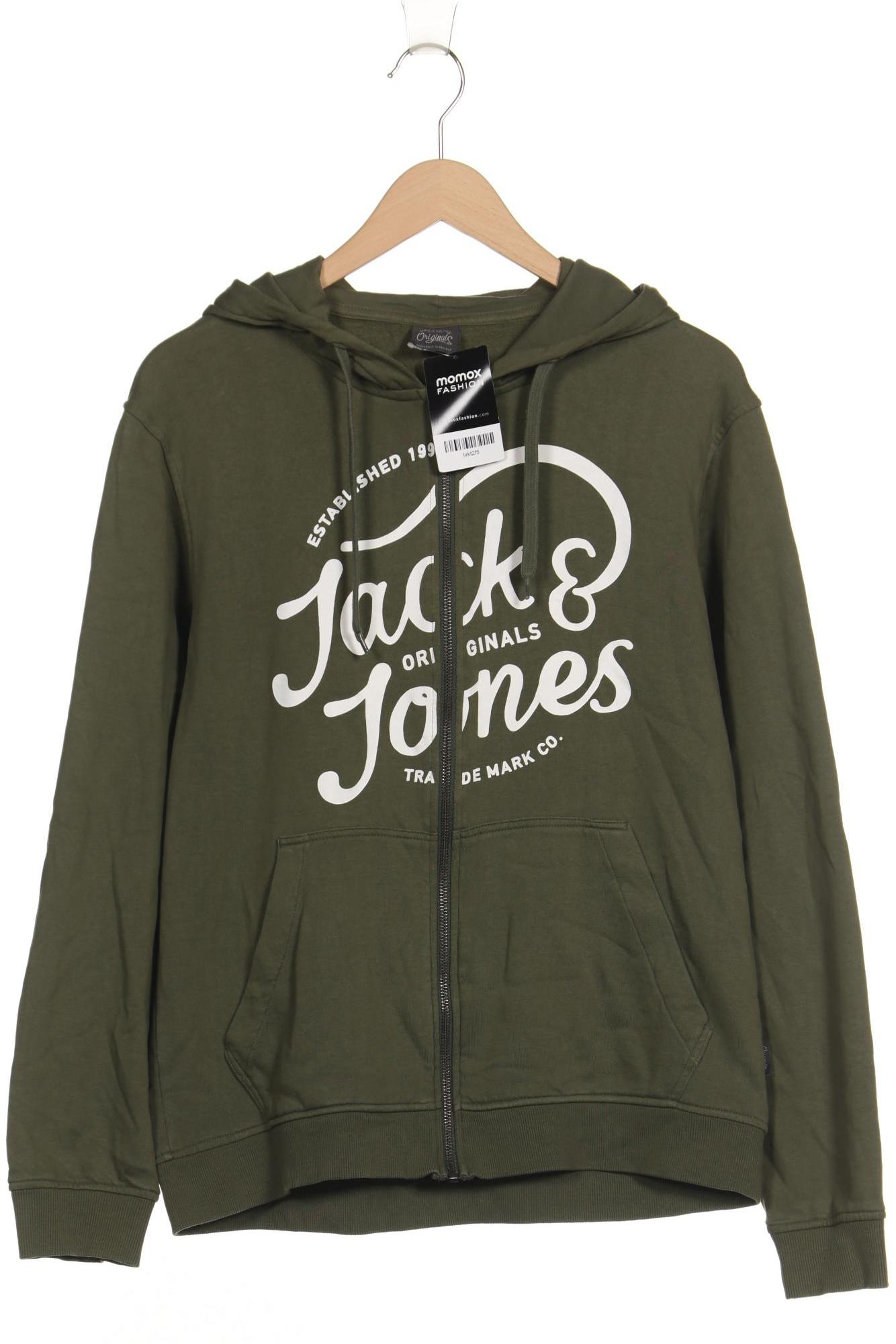 

Jack & Jones Herren Kapuzenpullover, grün, Gr. 48
