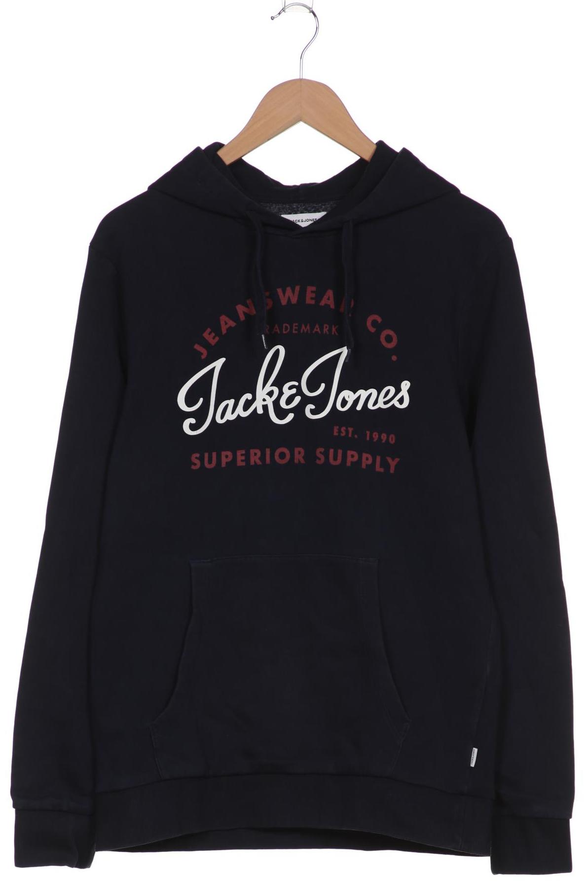 

JACK & JONES Herren Kapuzenpullover, marineblau