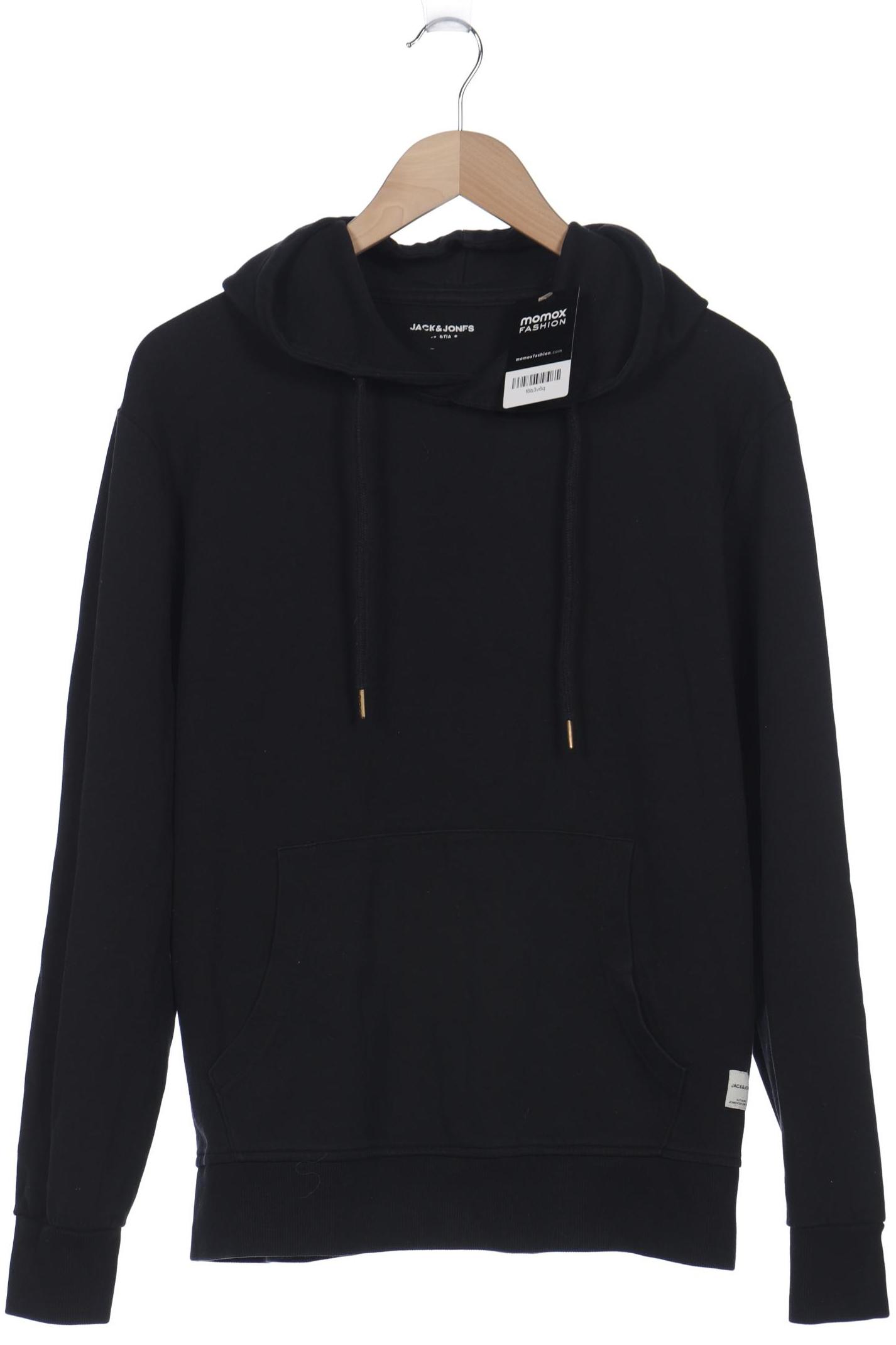 

Jack & Jones Herren Kapuzenpullover, schwarz, Gr. 54