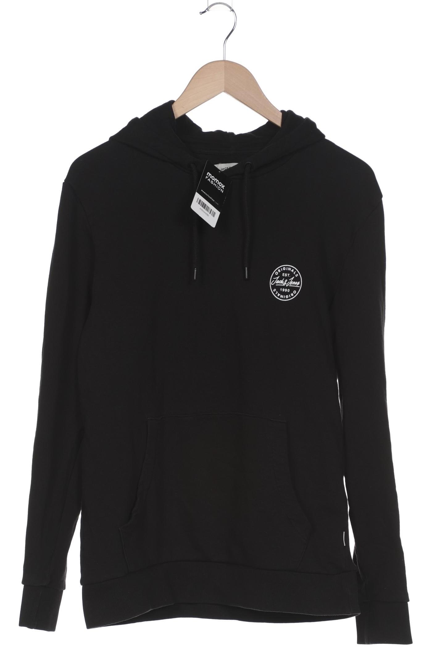 

Jack & Jones Herren Kapuzenpullover, schwarz, Gr. 52