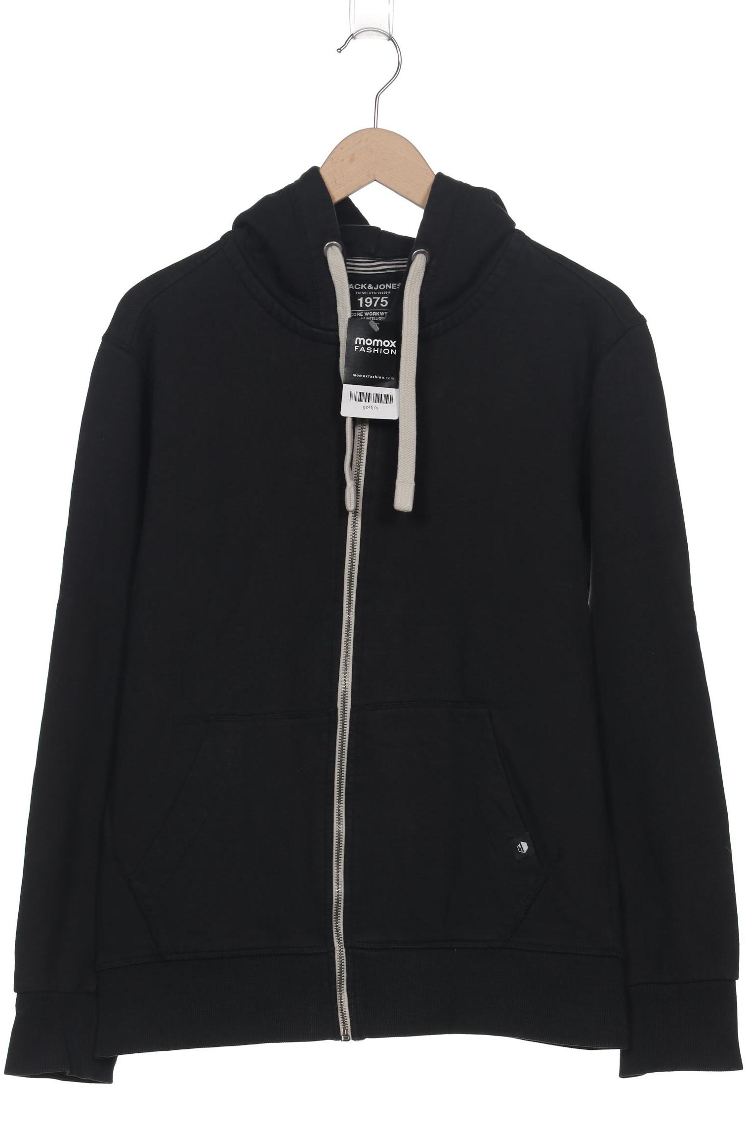 

Jack & Jones Herren Kapuzenpullover, schwarz, Gr. 52