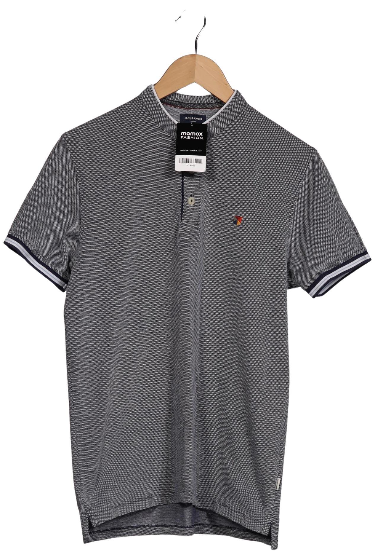 Thumbnail - Jack &amp; Jones Herren Poloshirt, grau, Gr. 48
