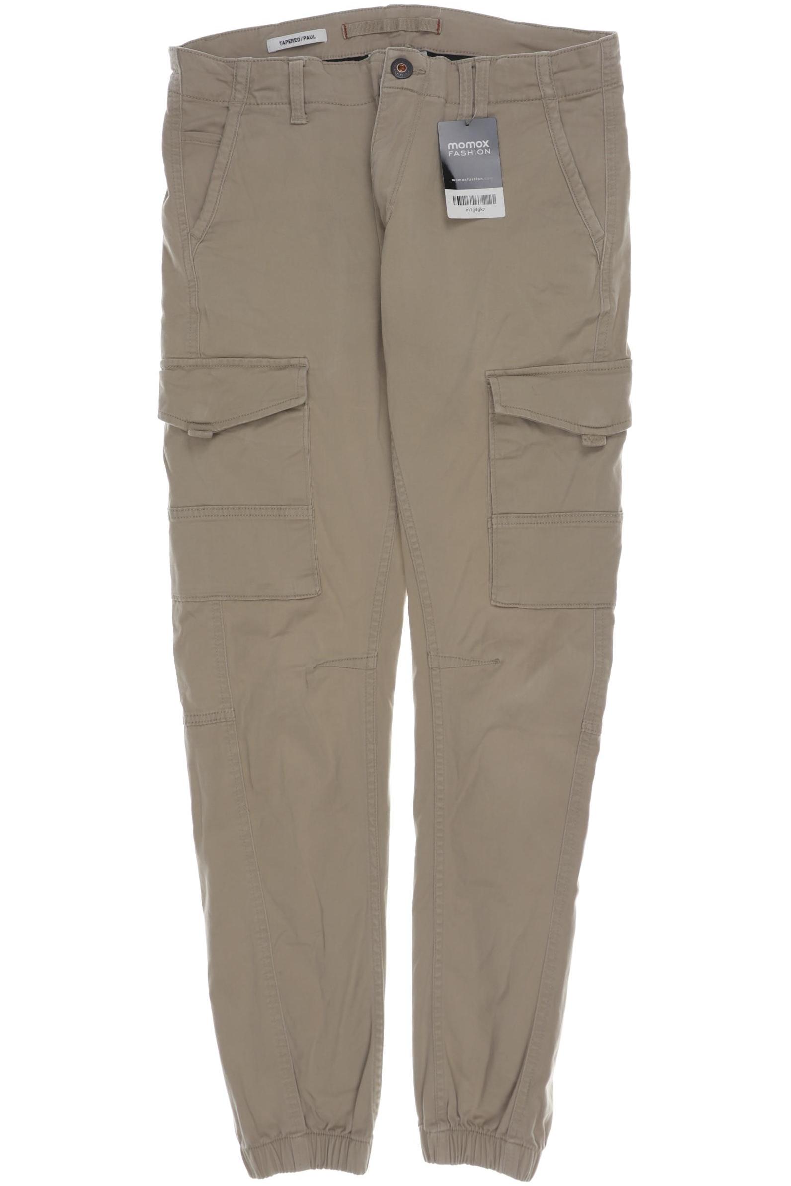 

JACK & JONES Herren Stoffhose, beige