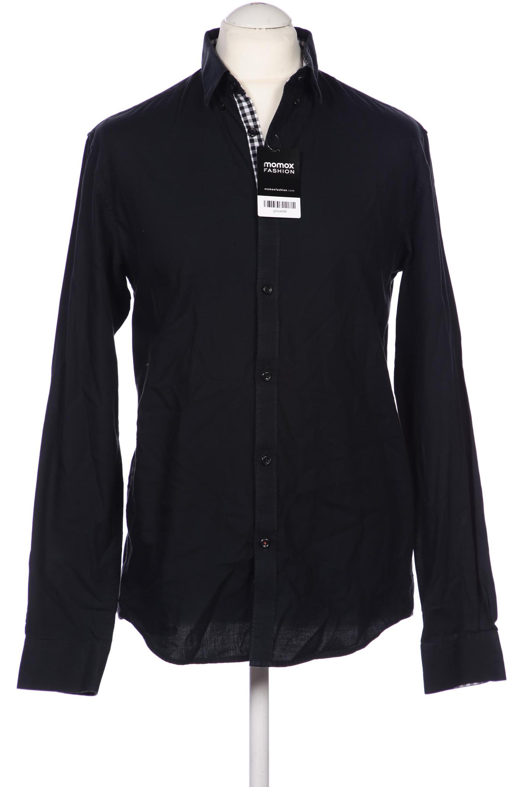 

Jack & Jones Herren Hemd, schwarz, Gr. 52