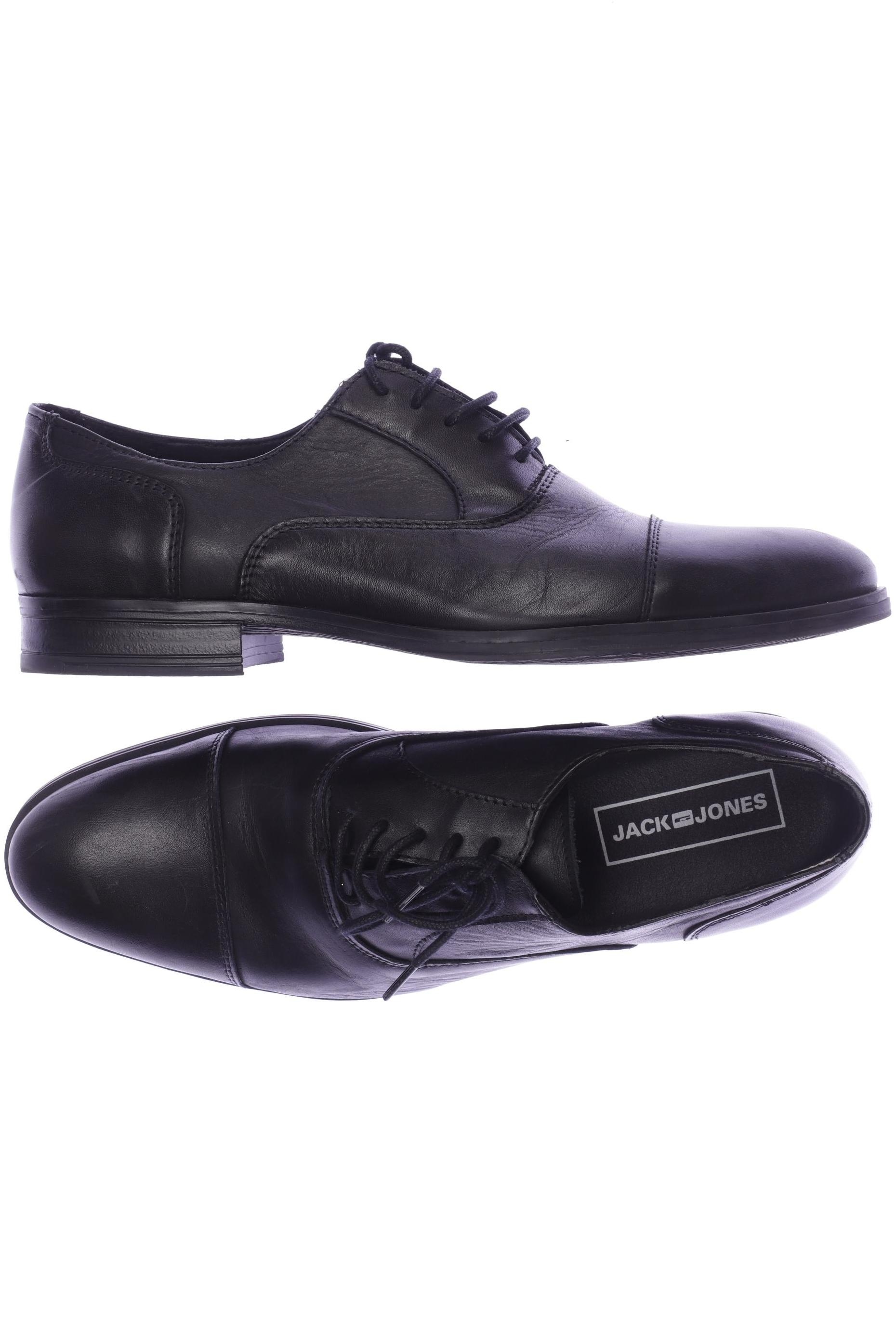 

Jack & Jones Herren Halbschuh, schwarz, Gr. 42