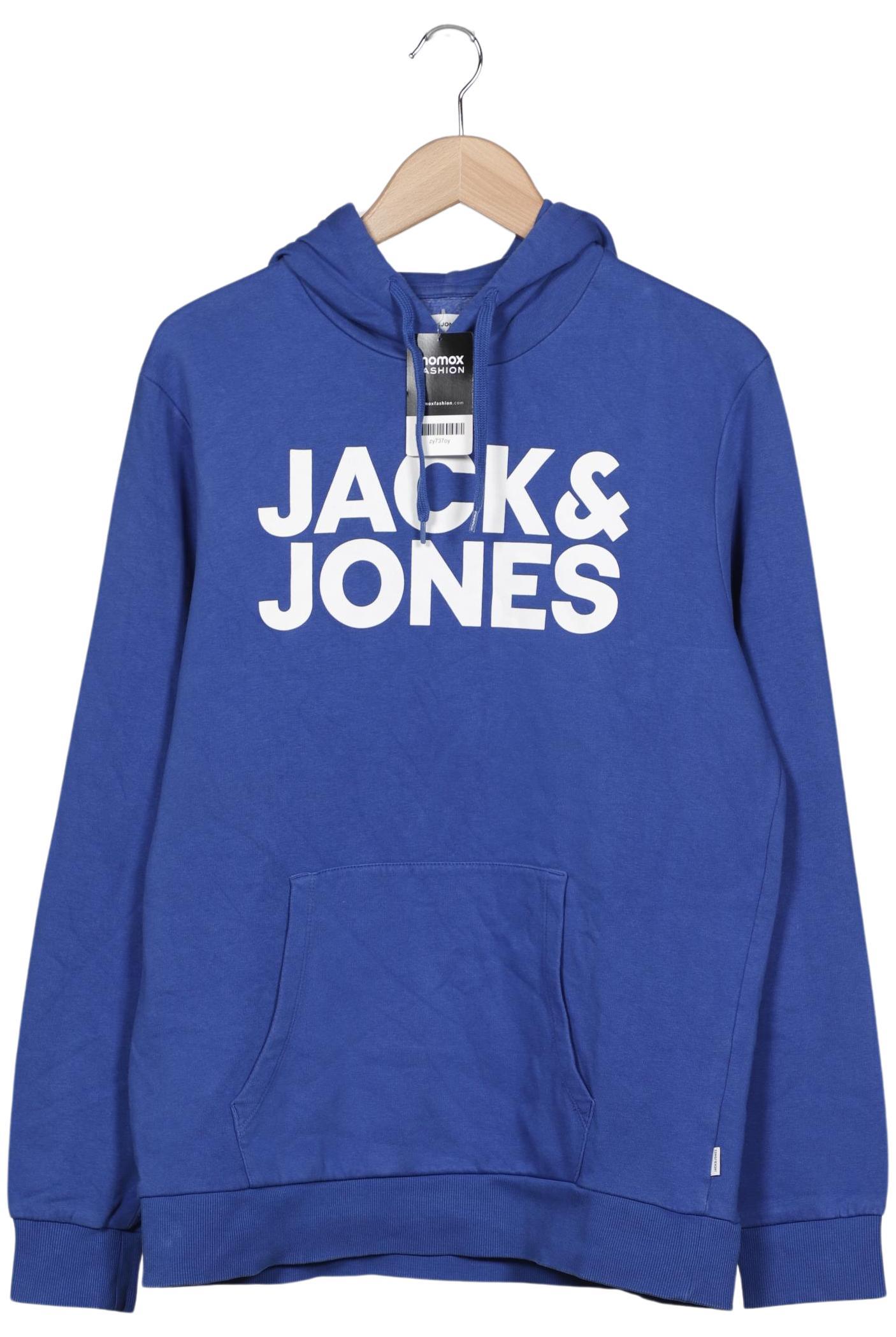 

Jack & Jones Herren Kapuzenpullover, blau, Gr. 52